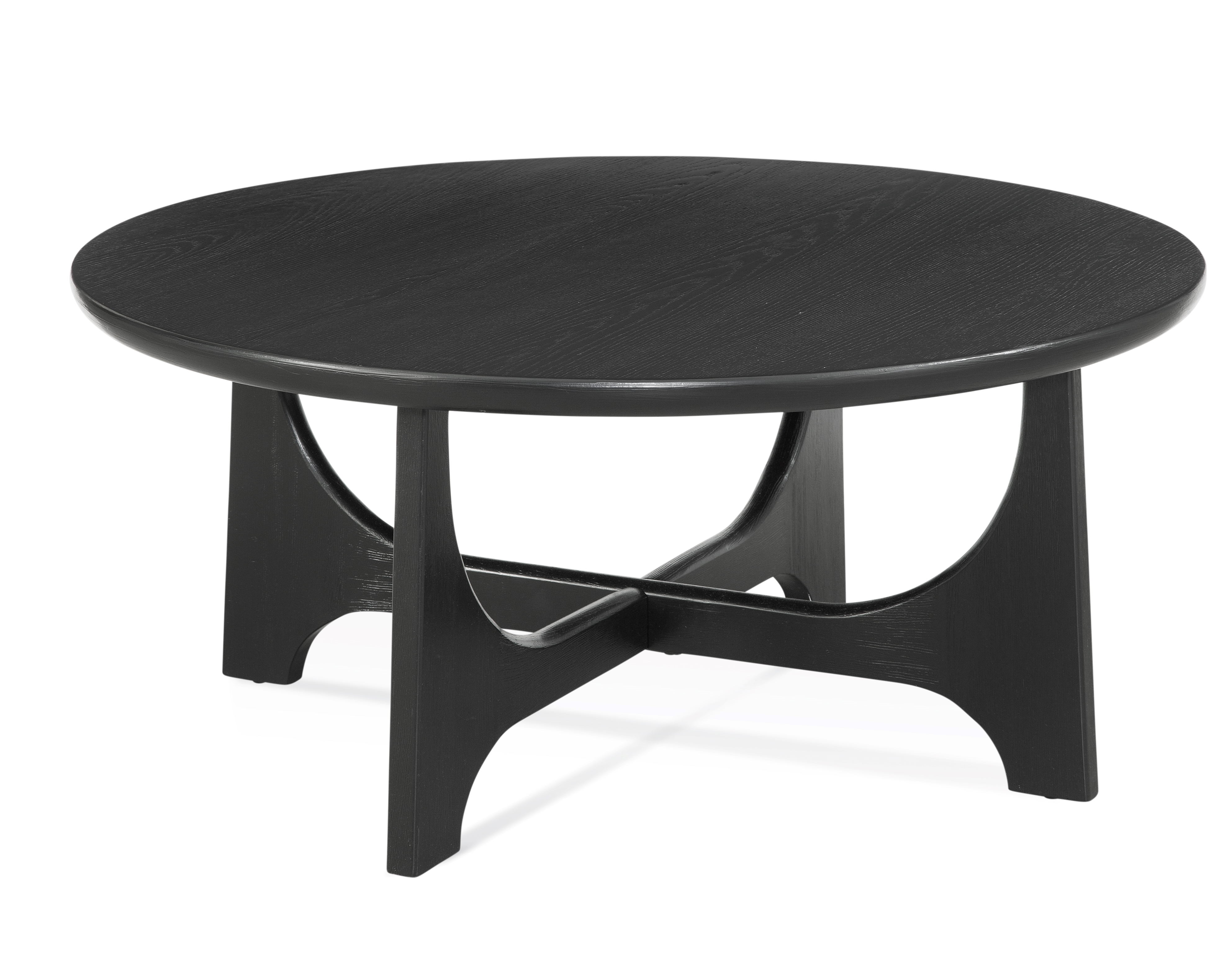 Bassett Mirror Dunnigan Black Cocktail Table