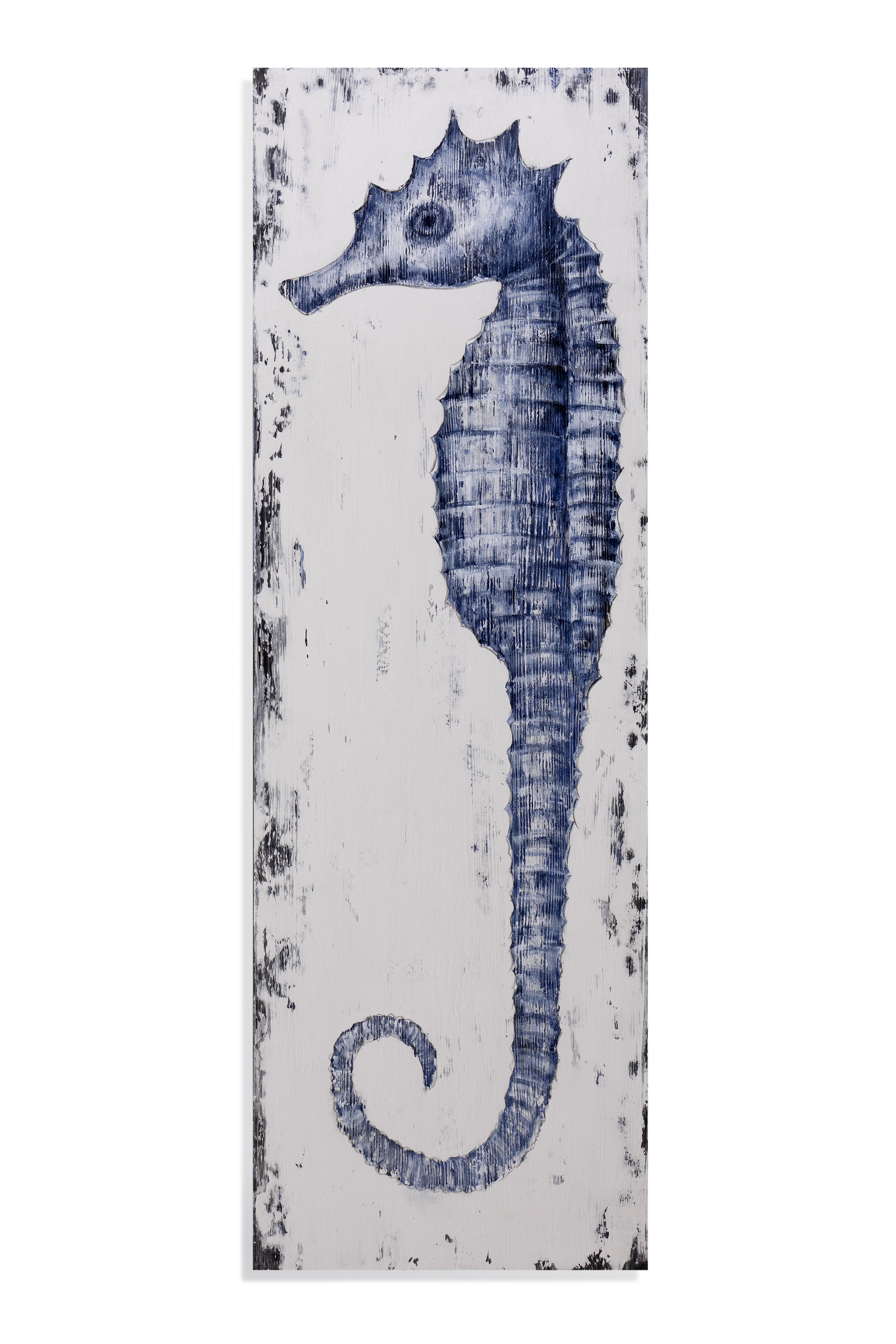 Bassett Mirror Blue Sea Horse II Wall Art