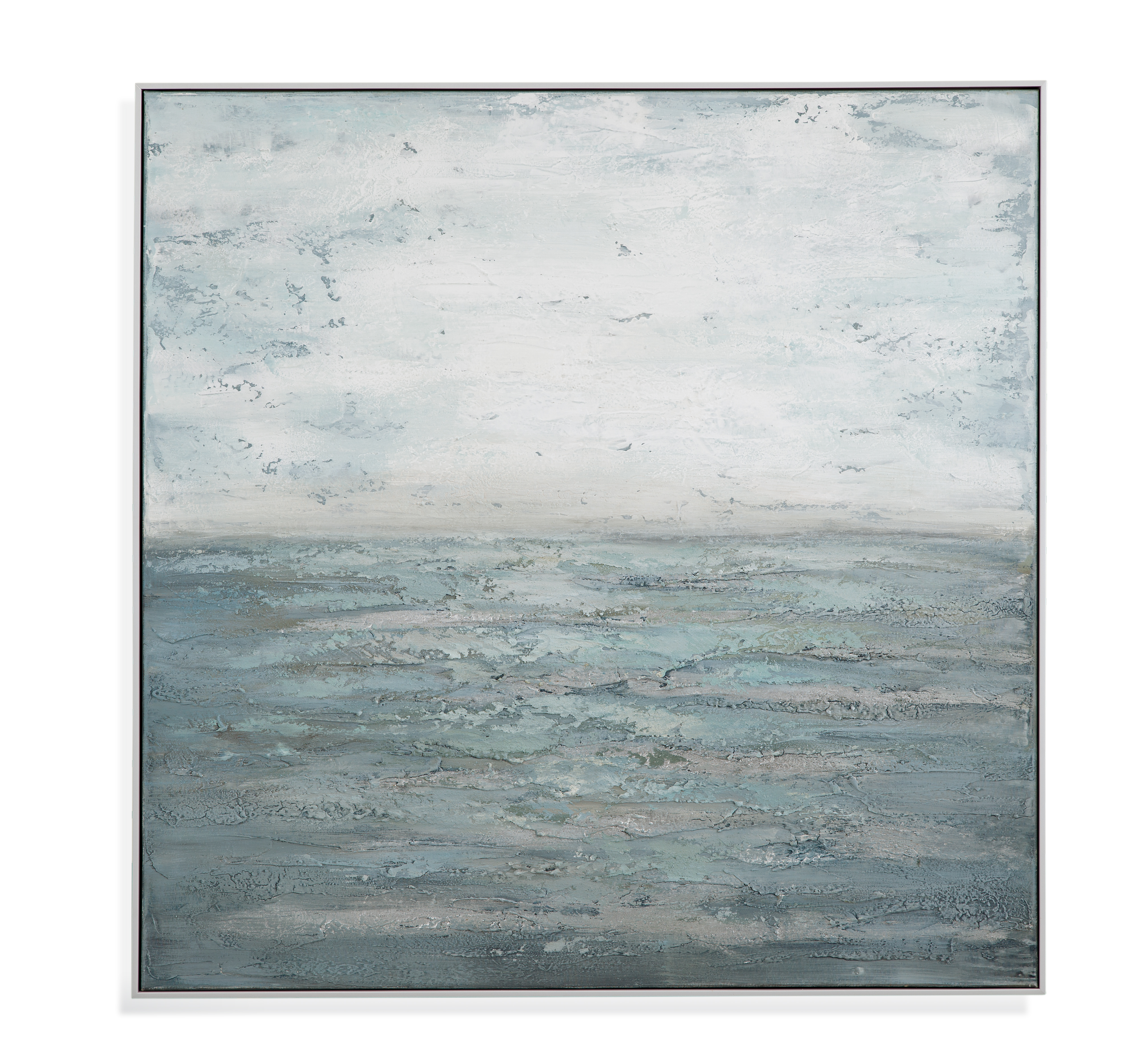 Bassett Mirror Blue Grey Landslide Wall Art