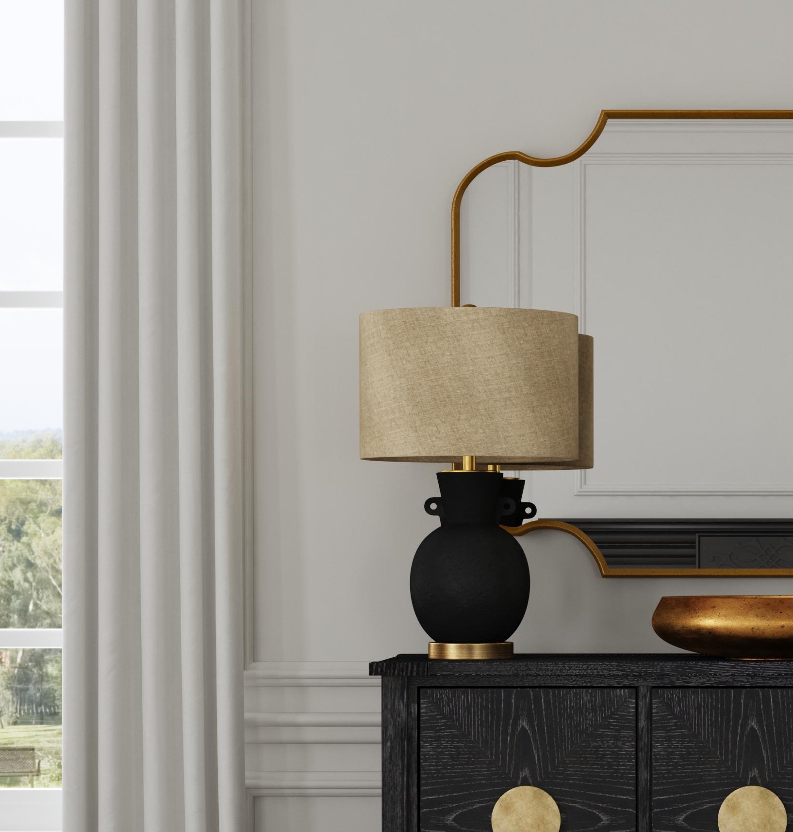 Bassett Mirror Bleene Table Lamp