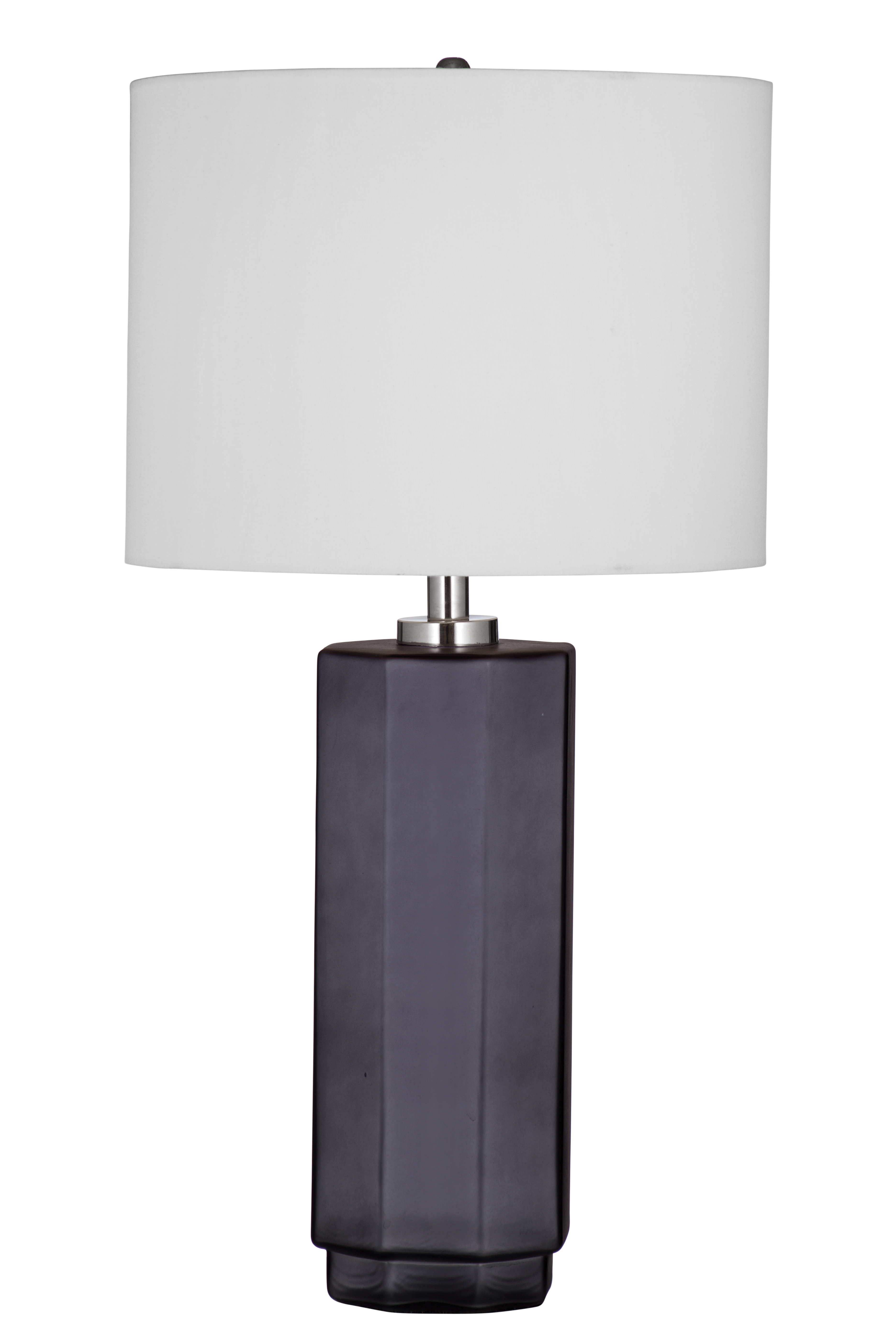 Bassett Mirror Zeus Smoke Grey Table Lamp