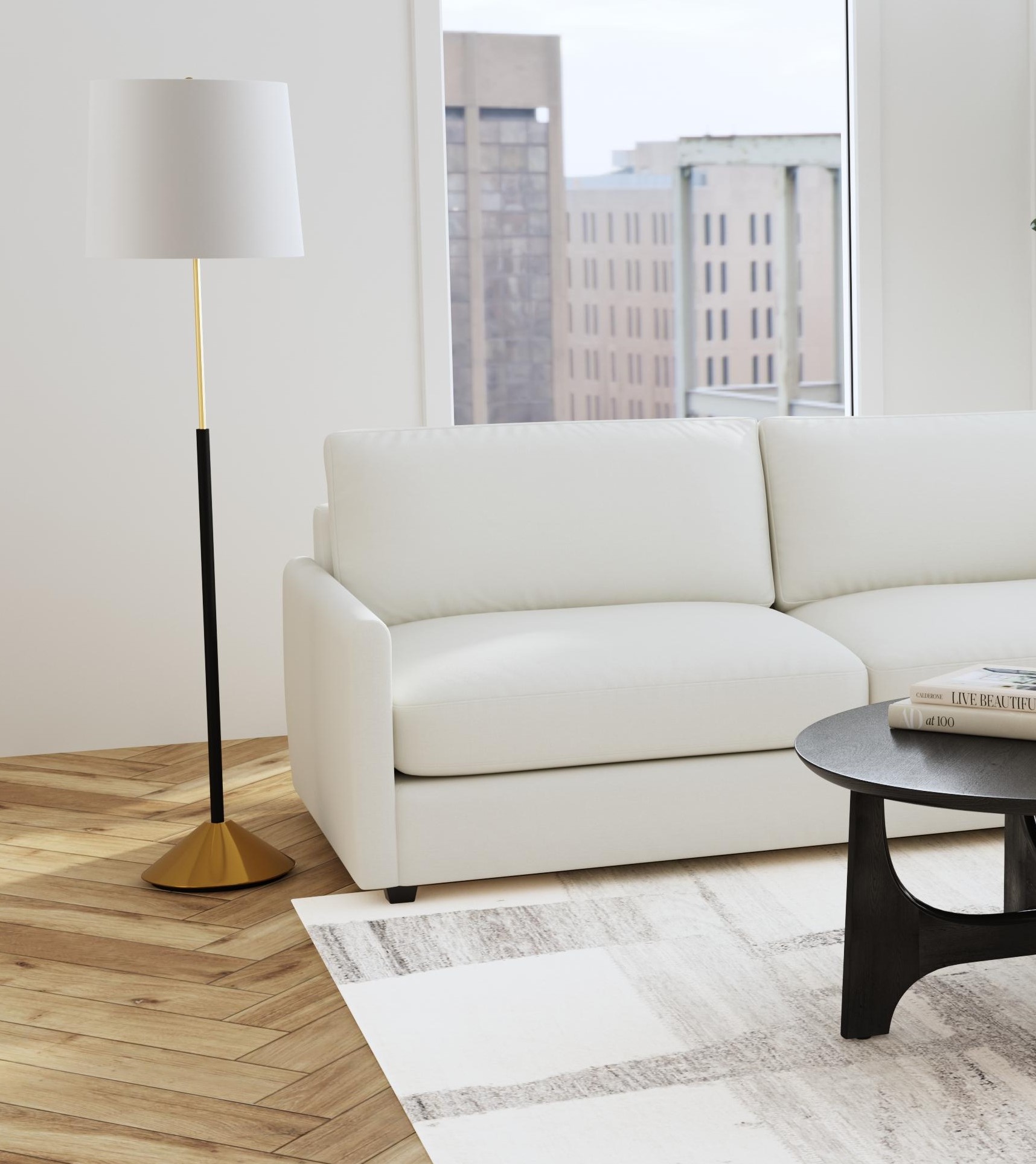 Bassett Mirror Sindi Floor Lamp - Thumbnail 4