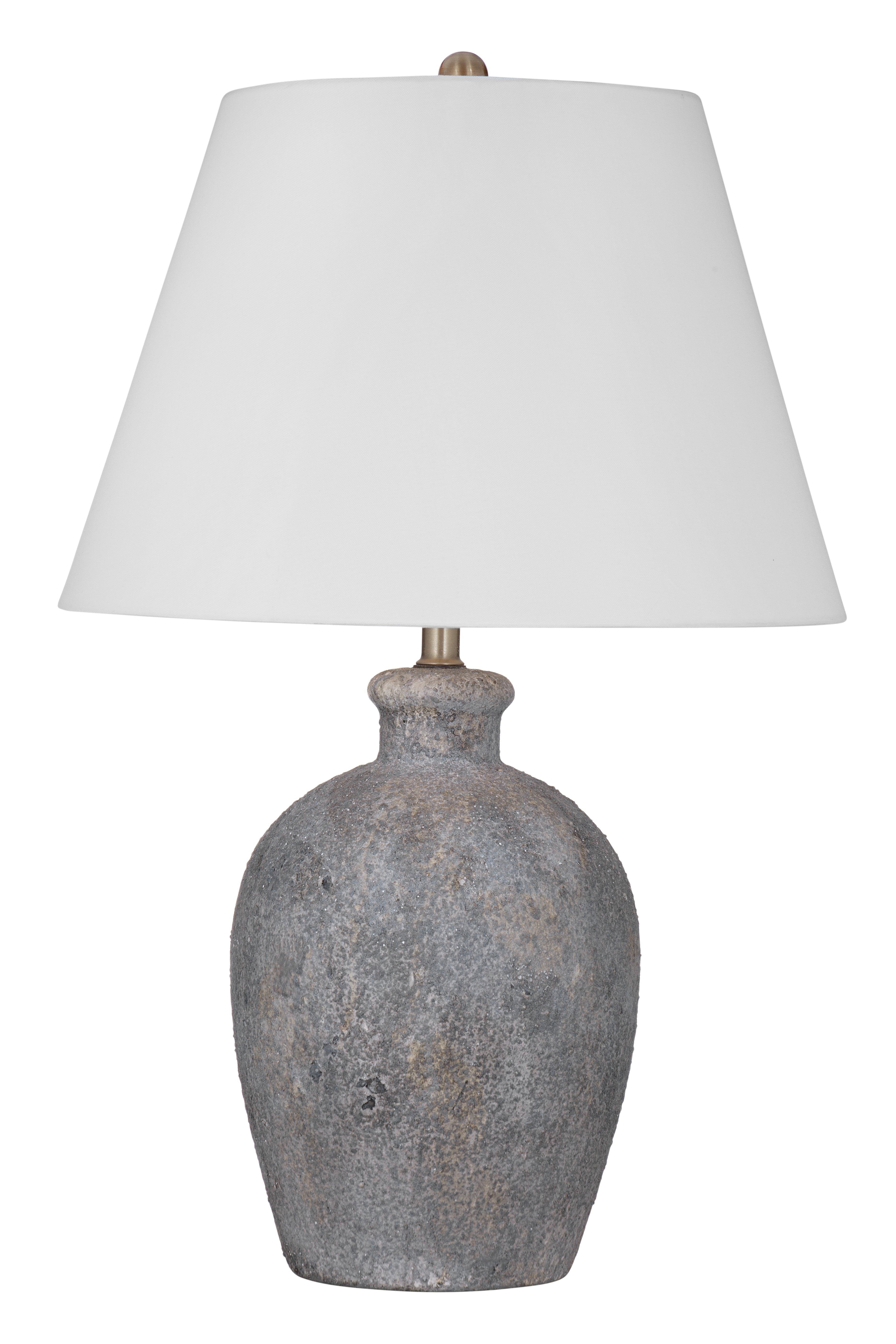 Bassett Mirror Fremont Weathered Gray Table Lamp
