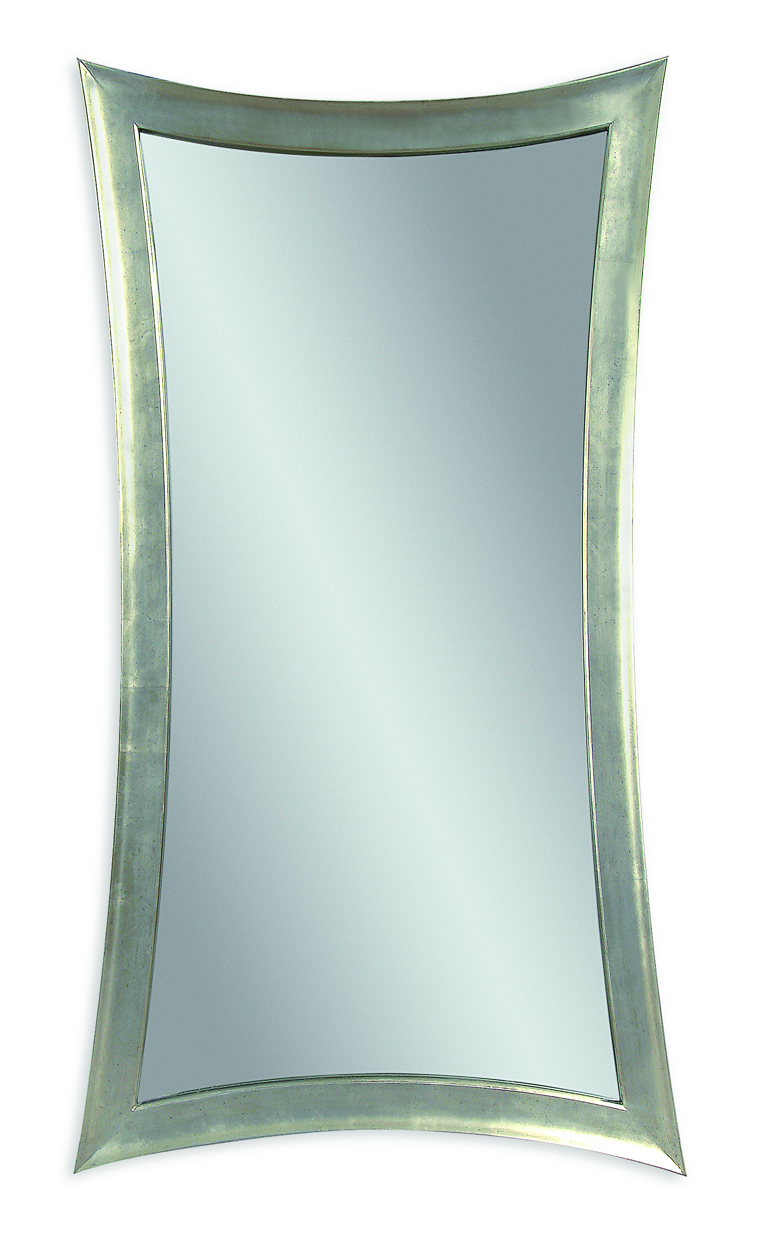Bassett Mirror Hour Silver Glass Wall Mirror