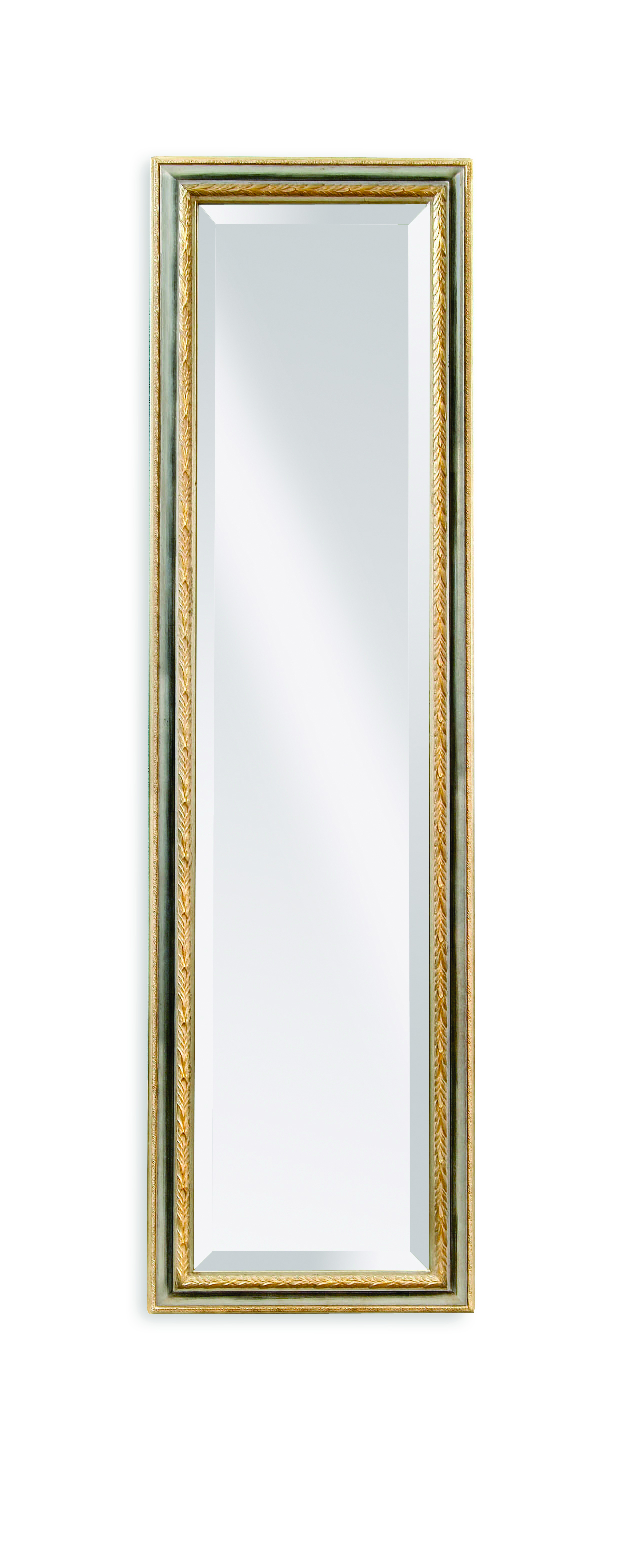 Bassett Mirror Regis Silver Gold Cheval Mirror