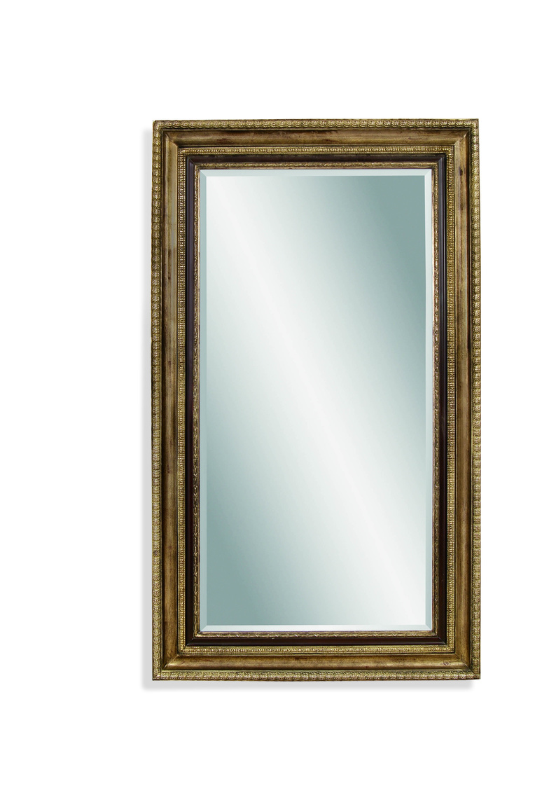 Bassett Mirror Sergio Antique Gold Floor Mirror