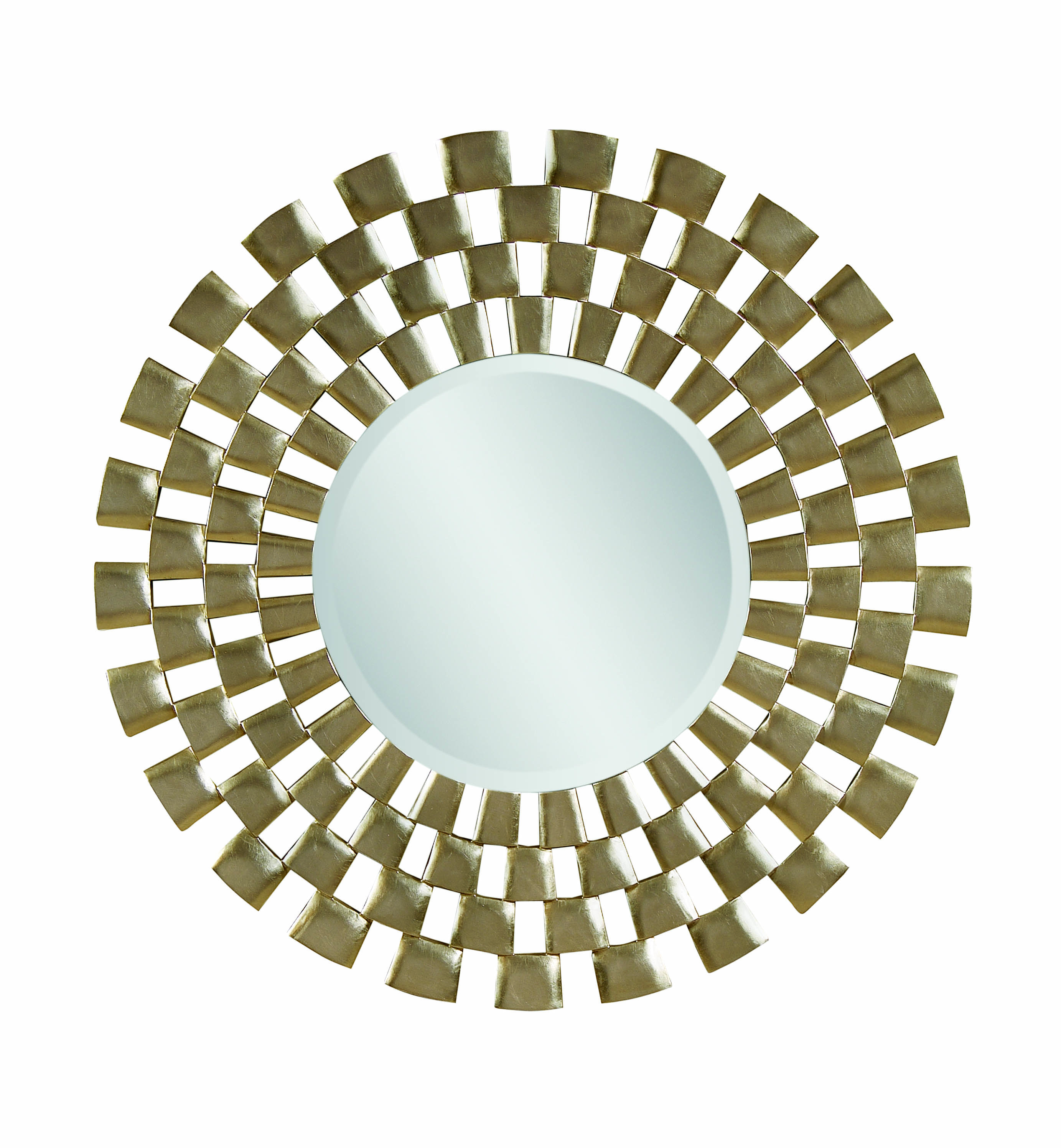 Bassett Mirror Chequers Silver Wall Mirror