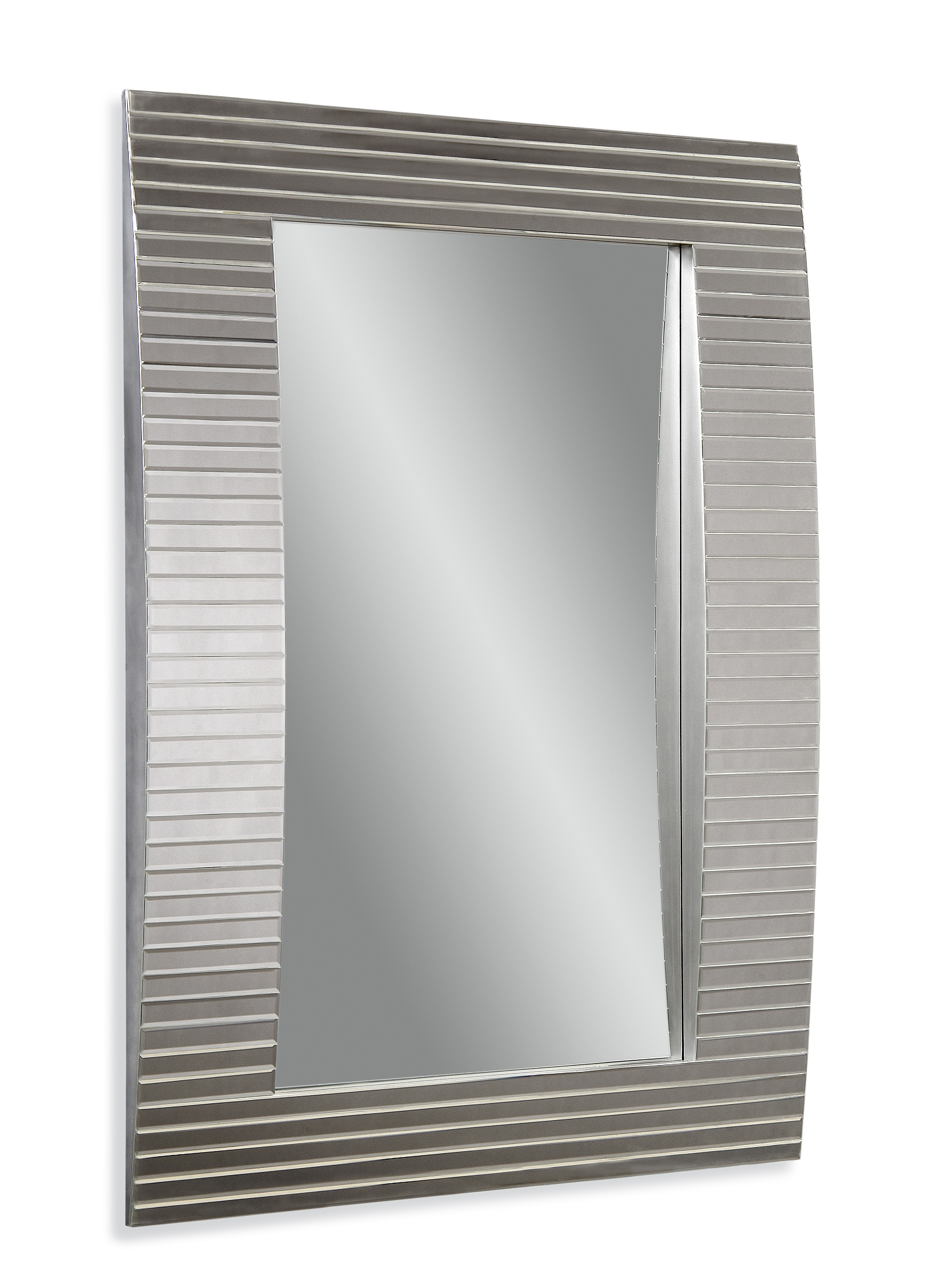 Bassett Mirror Tambour Silver Wall Mirror