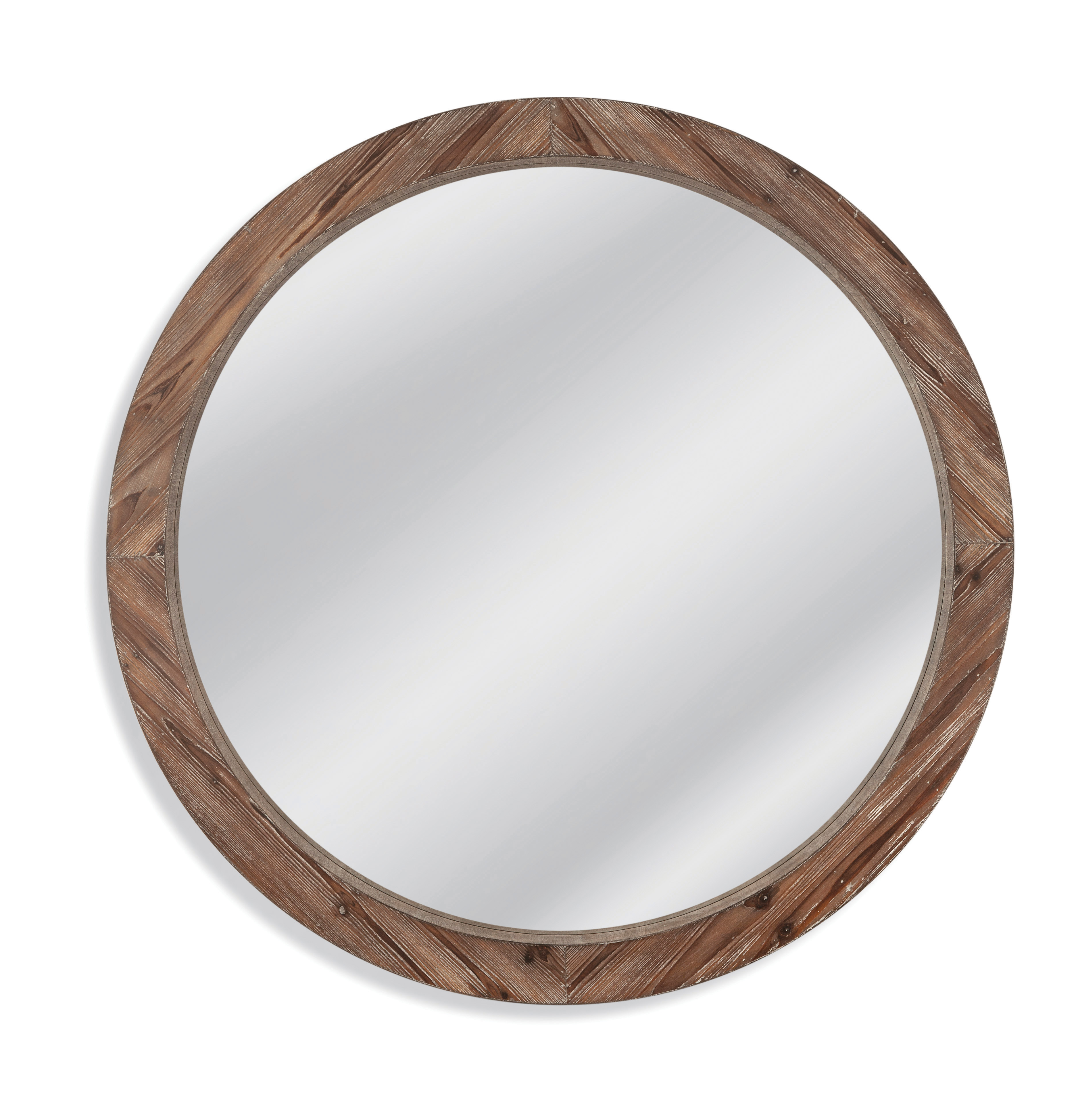 Bassett Mirror Jacques Brown Wall Mirror