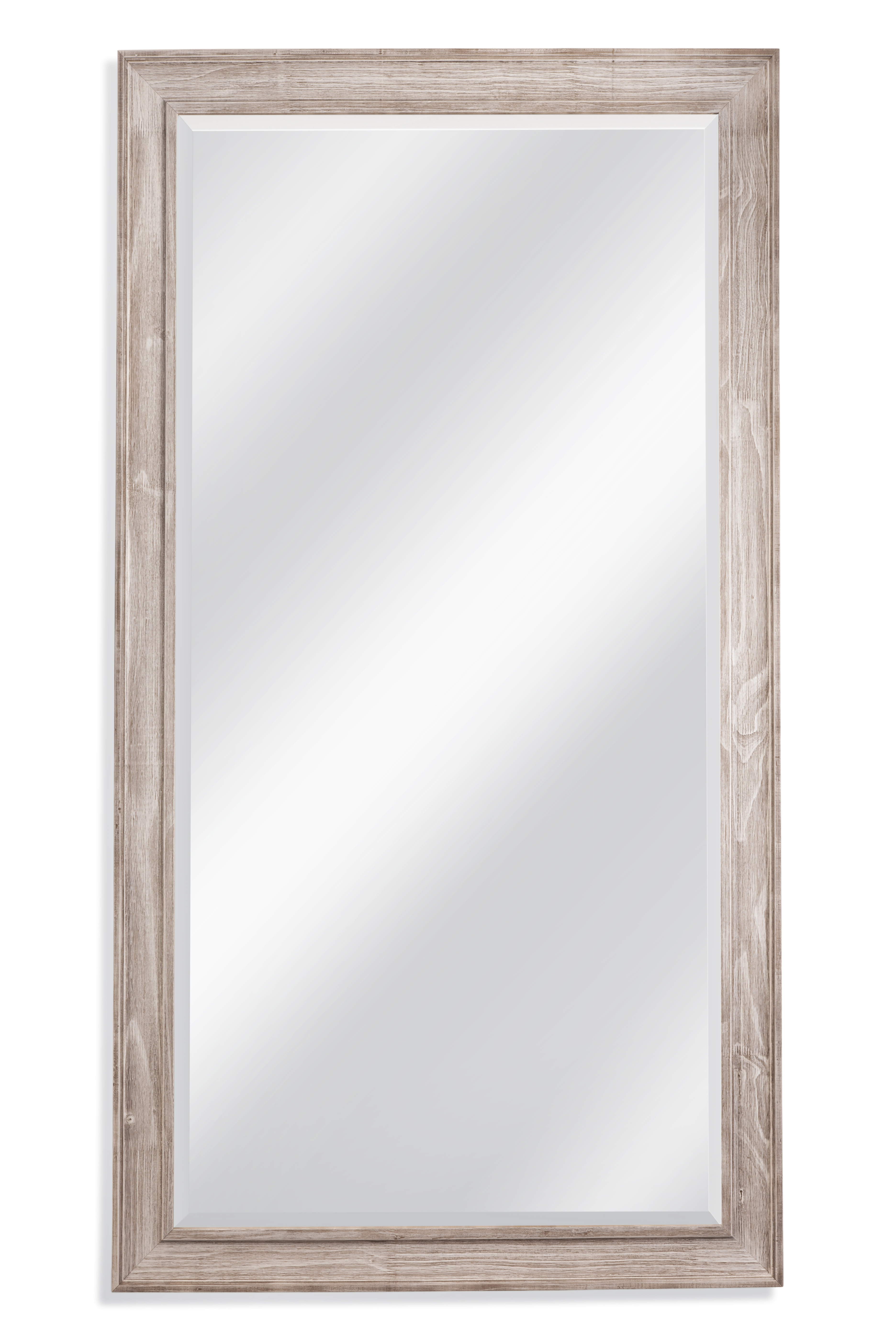 Bassett Mirror Kibbe White Floor Mirror