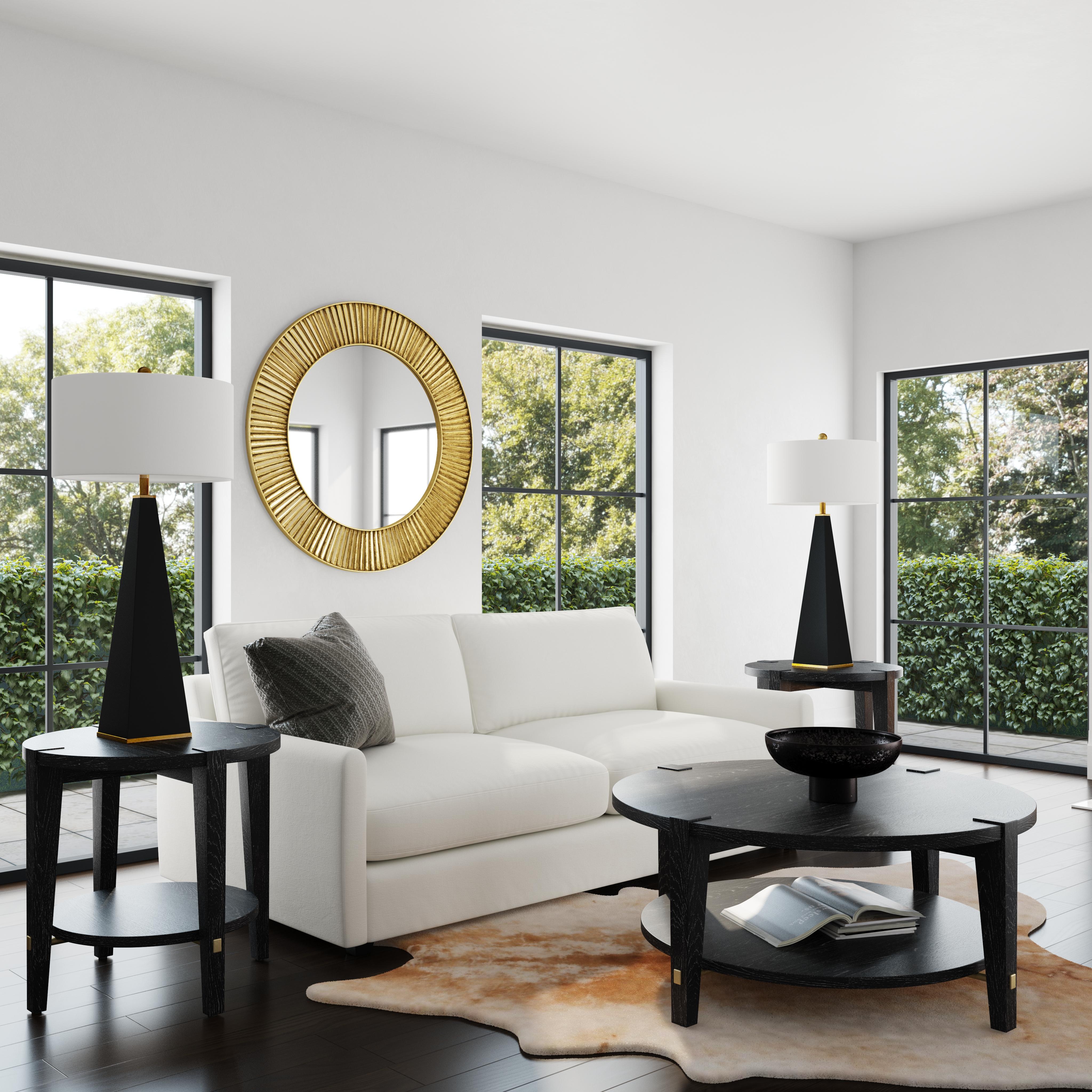 Bassett Mirror Midtown Gold Wall Mirror