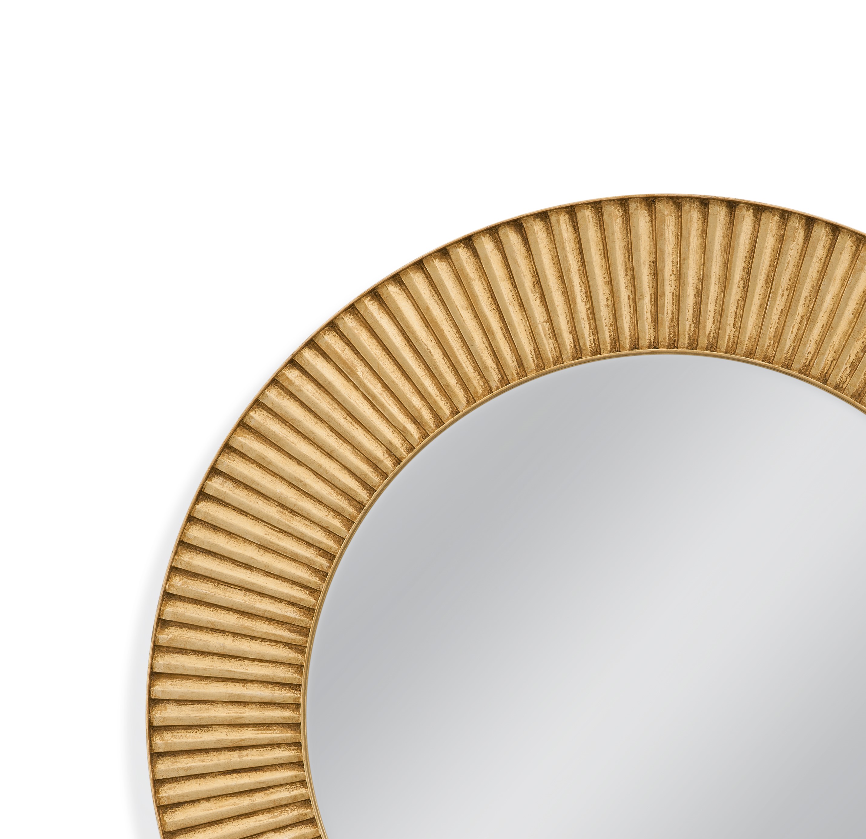 Bassett Mirror Midtown Gold Wall Mirror