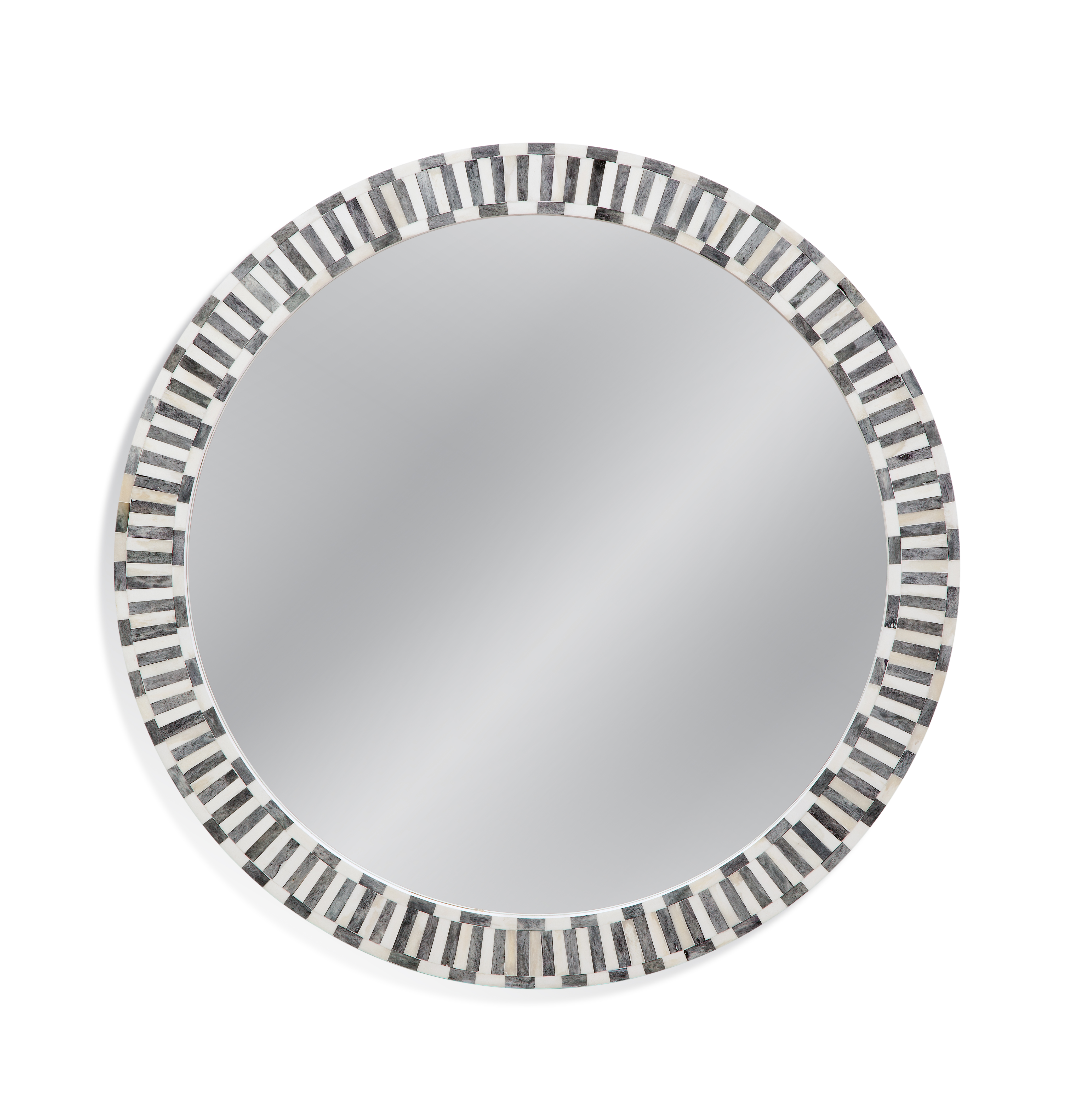 Bassett Mirror Sceptre Blue White Wall Mirror