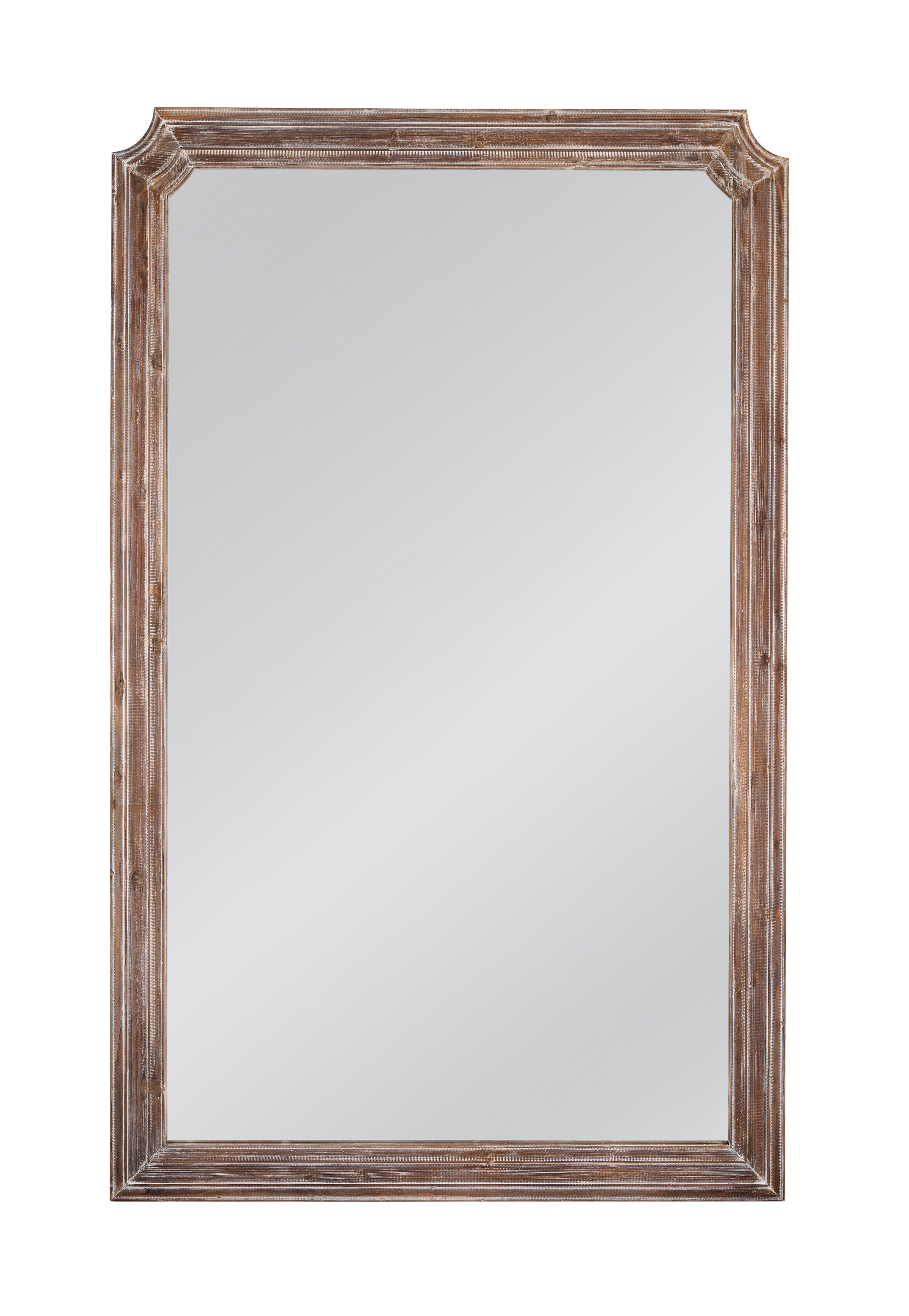 Bassett Mirror Joss Weathered Natural Floor Mirror