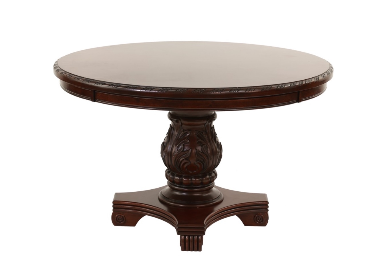 Poundex Cherry 48 Inch Dining Table