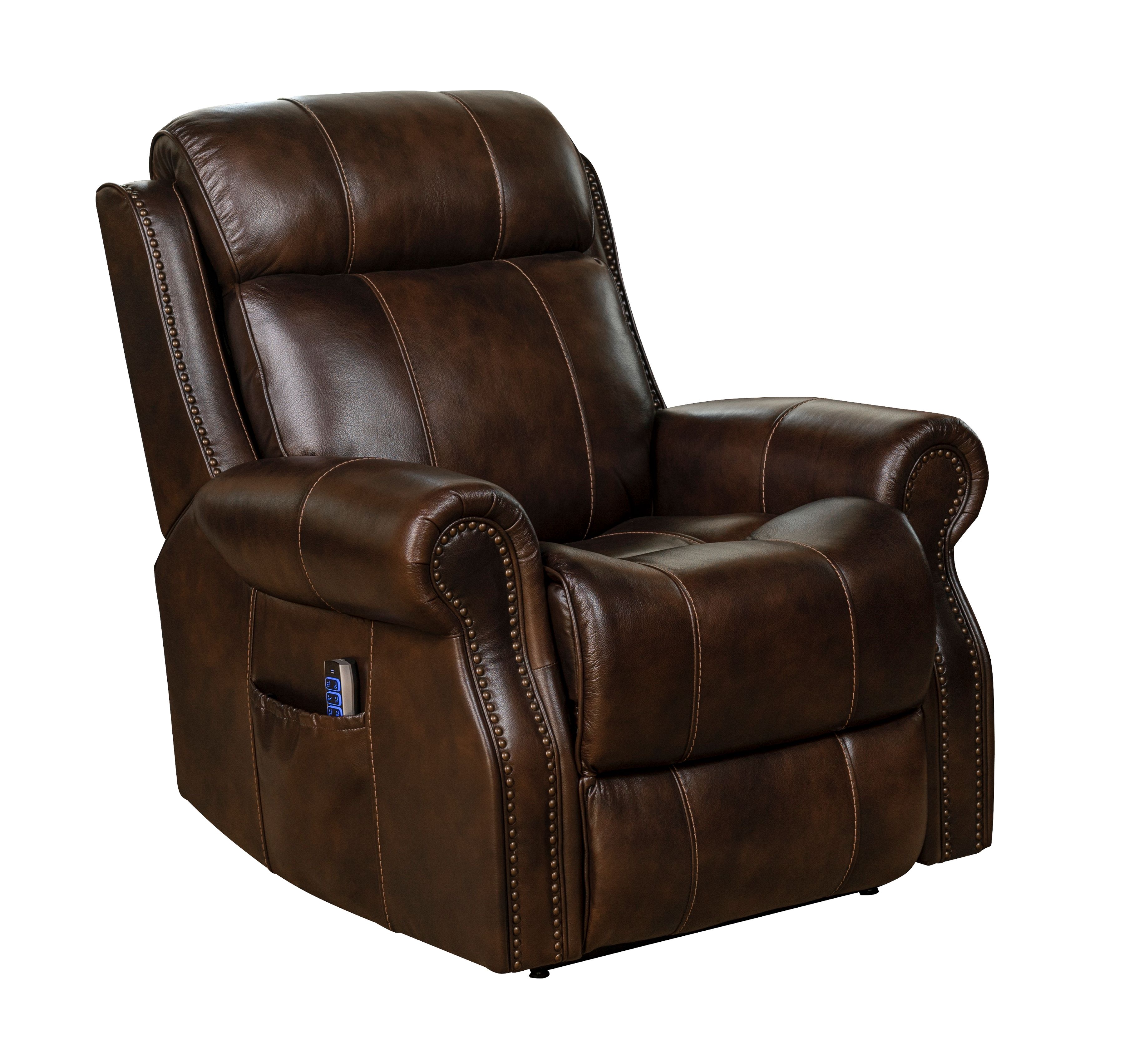 Barcalounger Langston Tonya Brown Power Lift Recliner