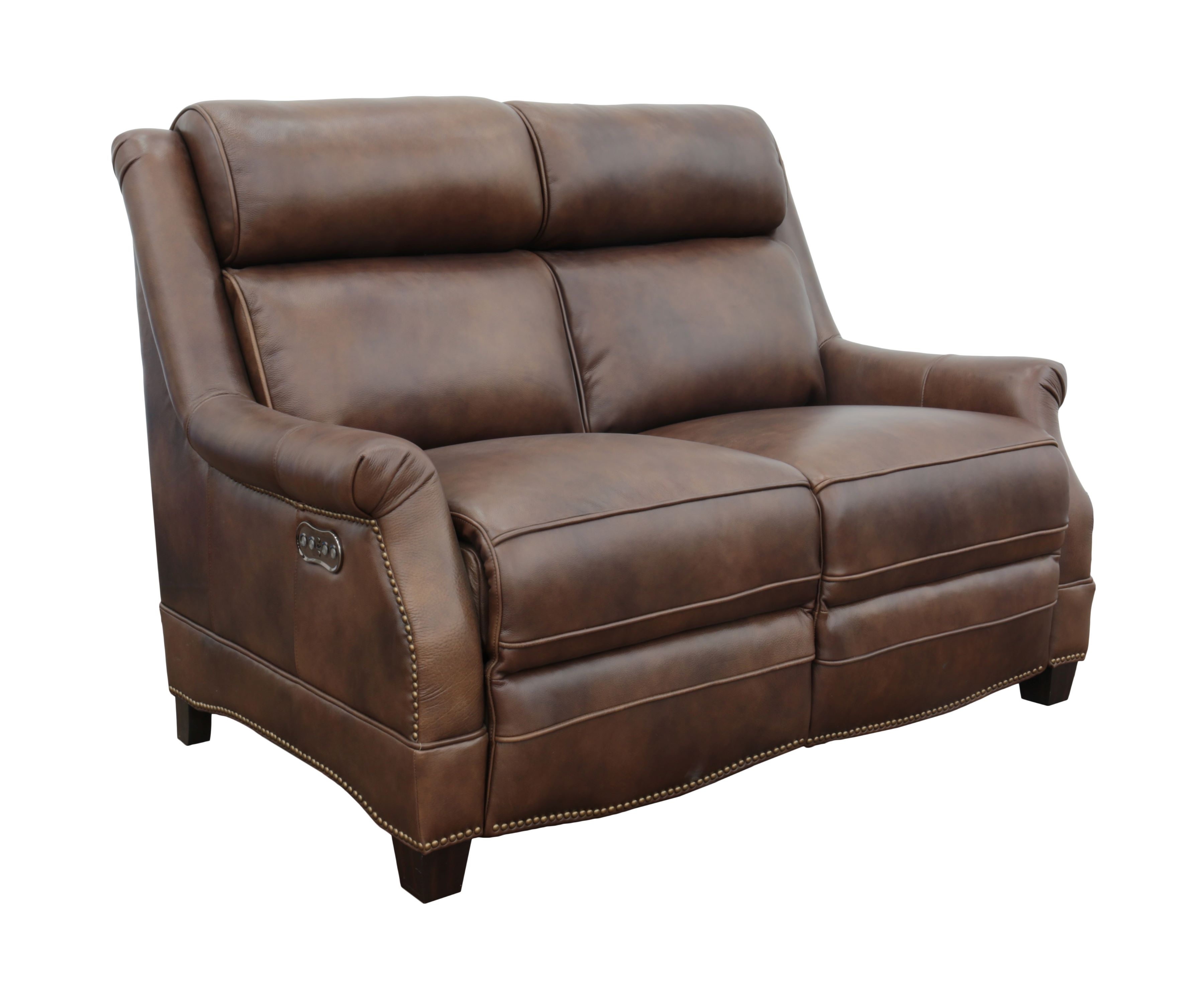 29PH-3324 Warrendale Power Reclining Loveseat w/Power Head Rests - 5460-85 Worthington Cognac / all leather