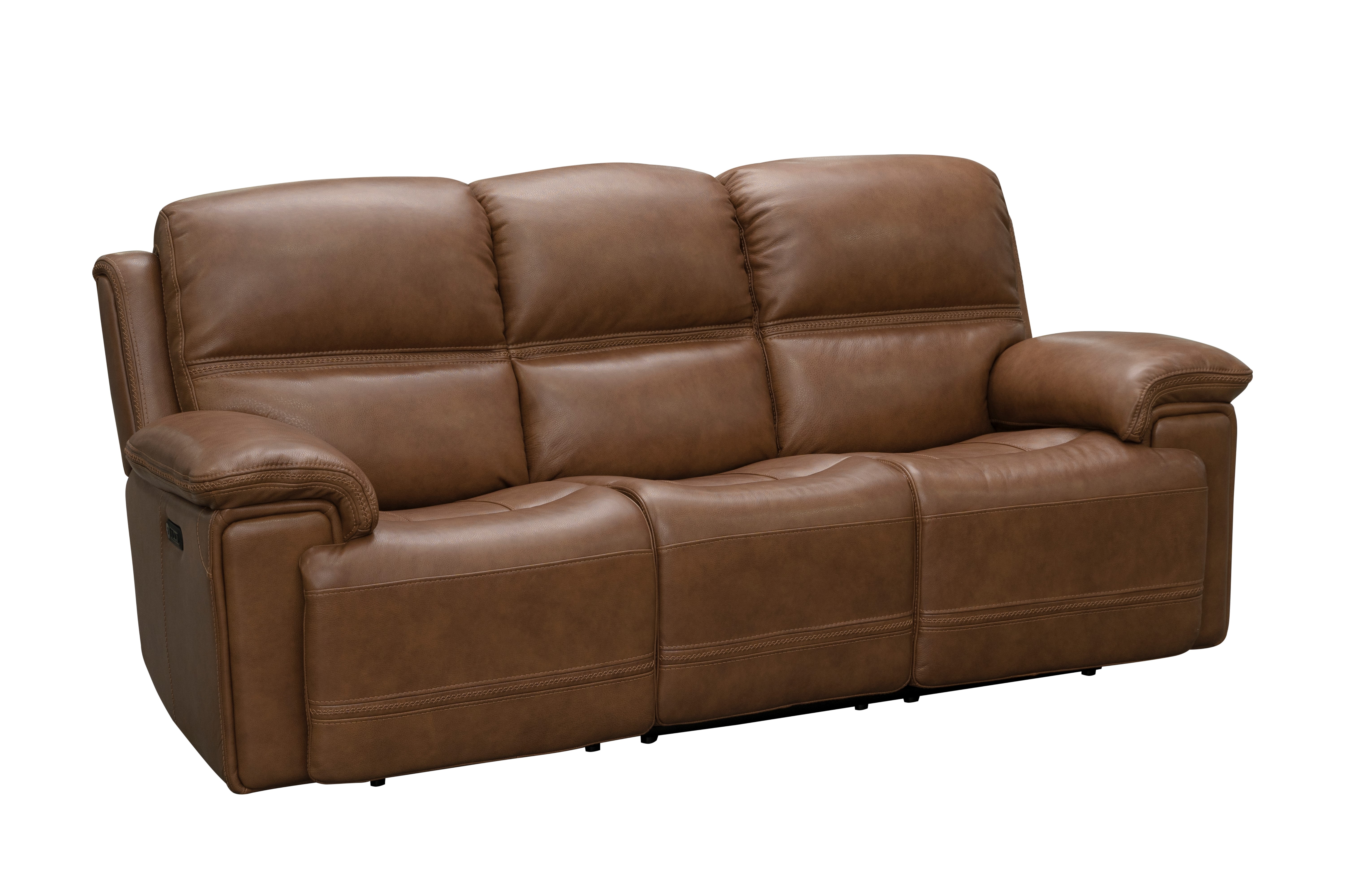 Barcalounger Sedrick Spence Caramel Power Reclining Sofa