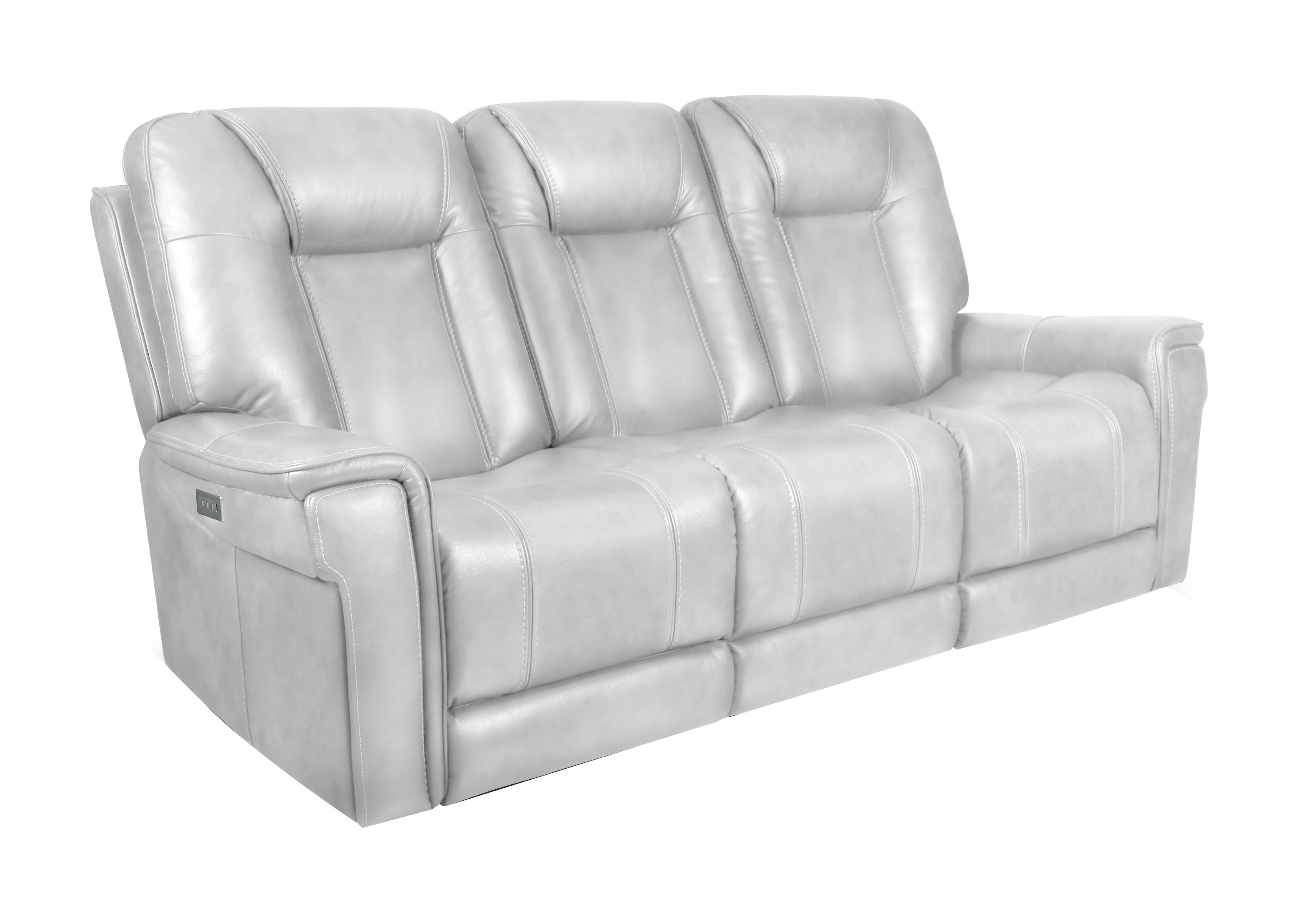 Barcalounger Sanibel Rainer Dove Power Recliner Sofa