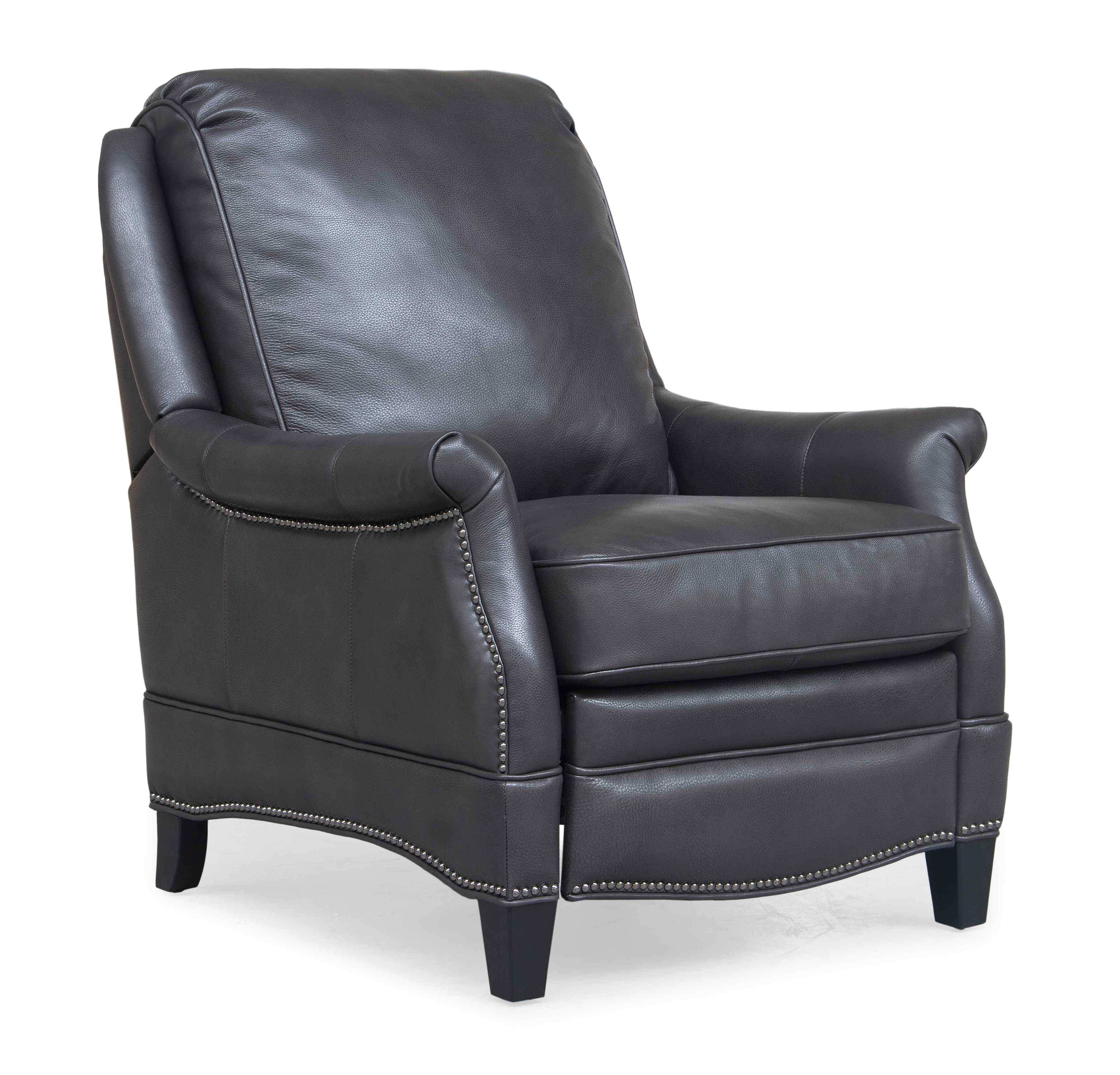 Barcalounger Ashebrooke Wrenn Gray Push Thru The Arms Recliner