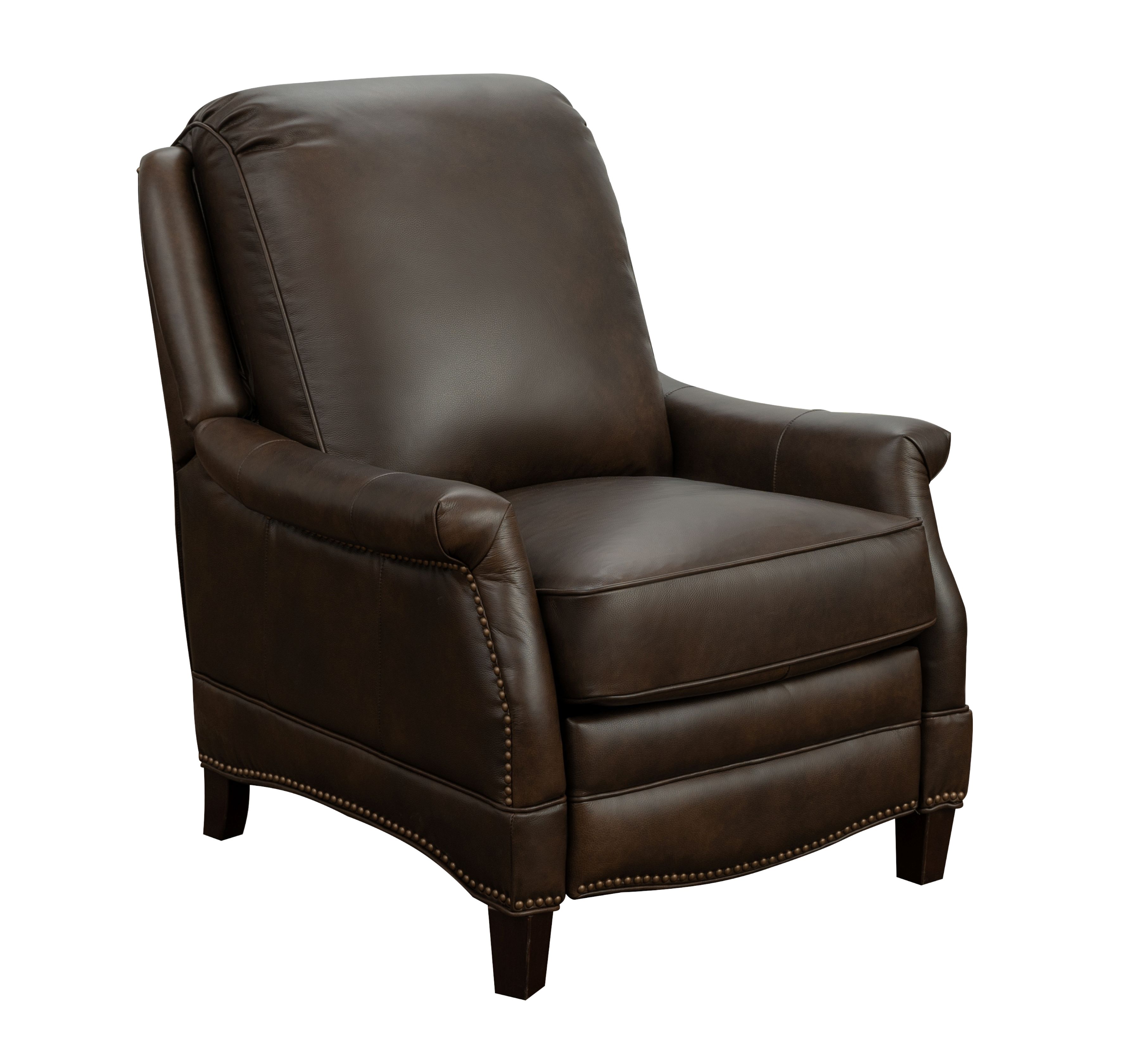 Barcalounger Ashebrooke Ashford Walnut Push Thru The Arms Recliner