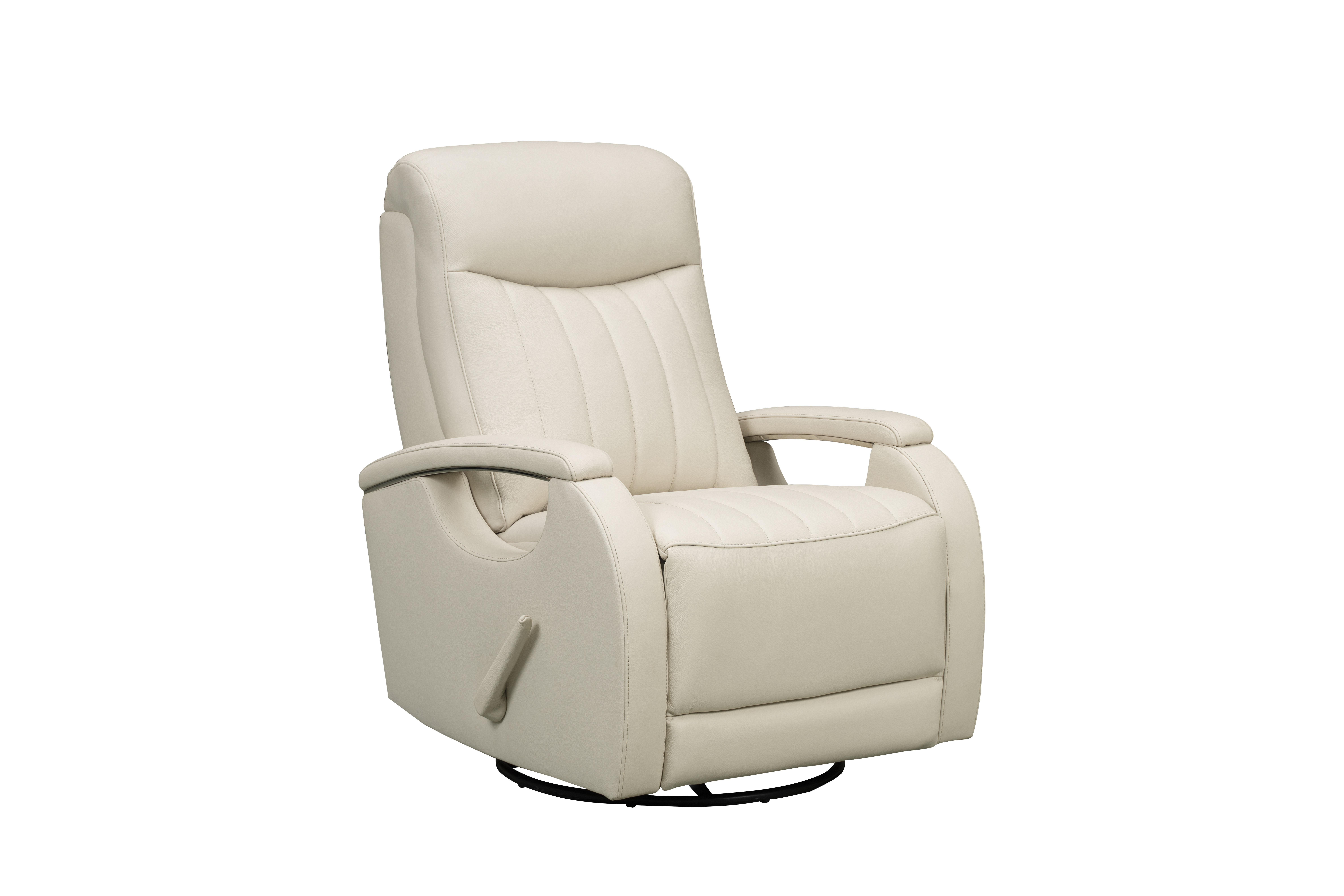 Barcalounger Braxton Troy Cream Swivel Glider Recliner