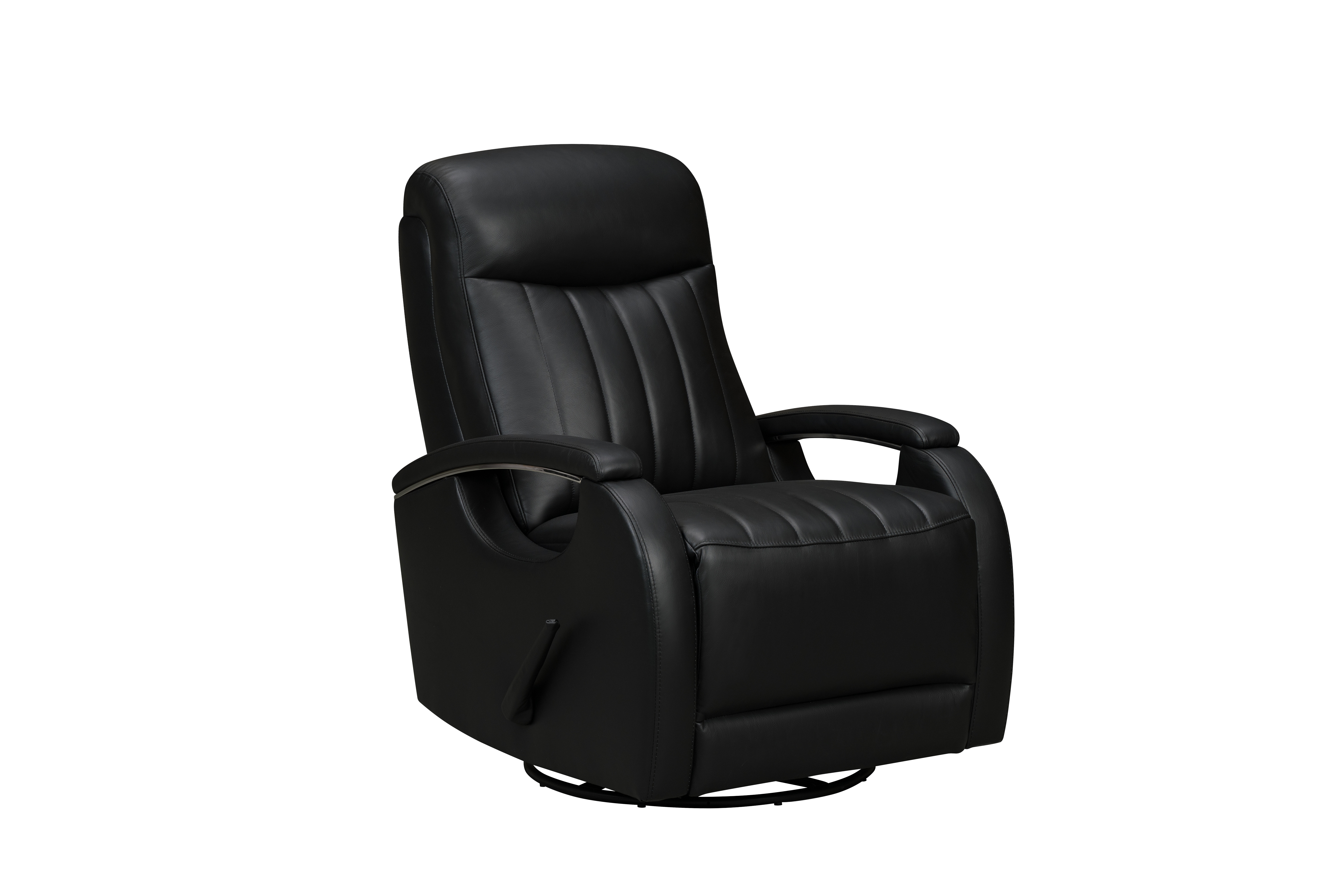 Barcalounger Braxton Lynn Onyx Swivel Glider Recliner
