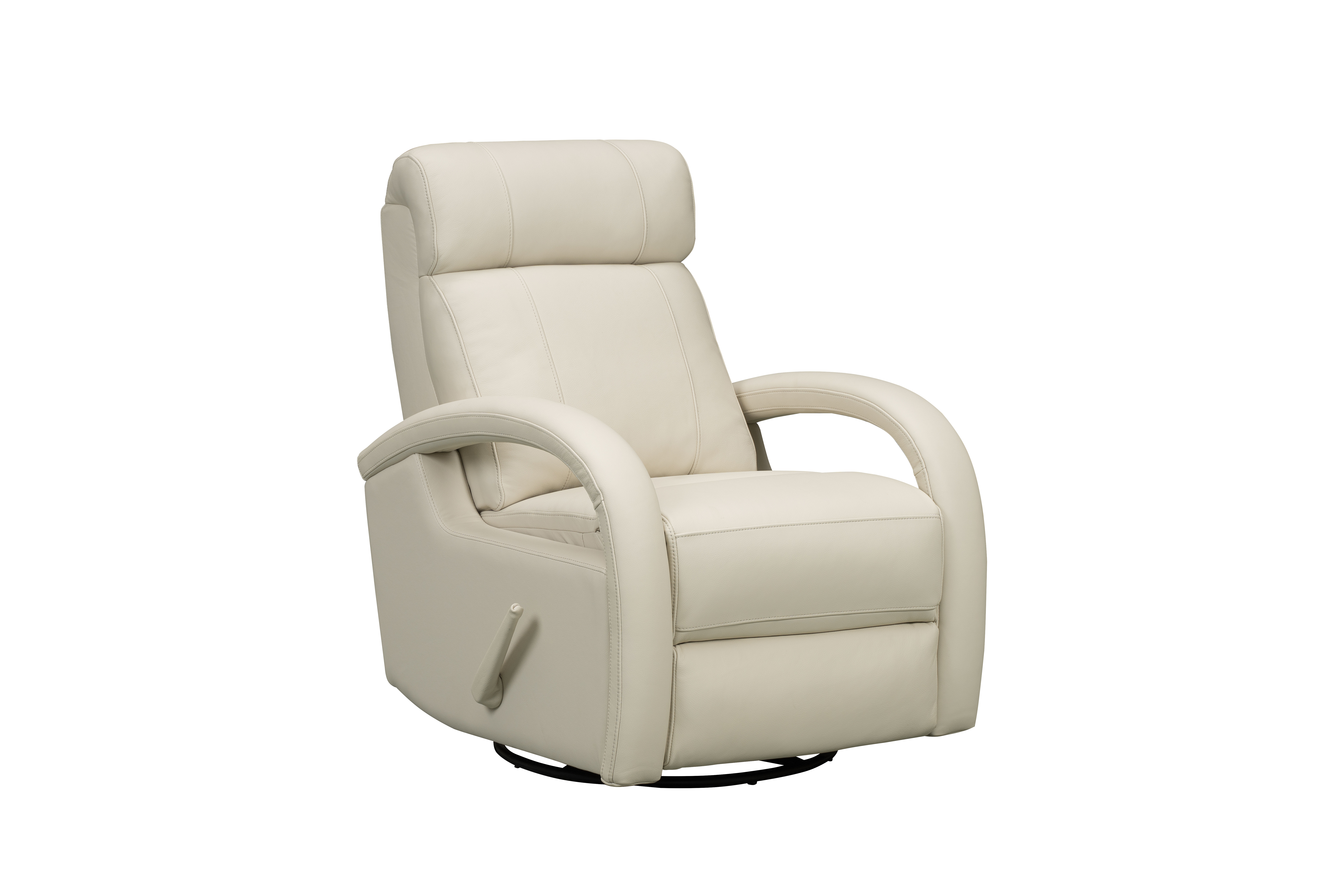 Barcalounger Harlee Troy Cream Swivel Glider Recliner