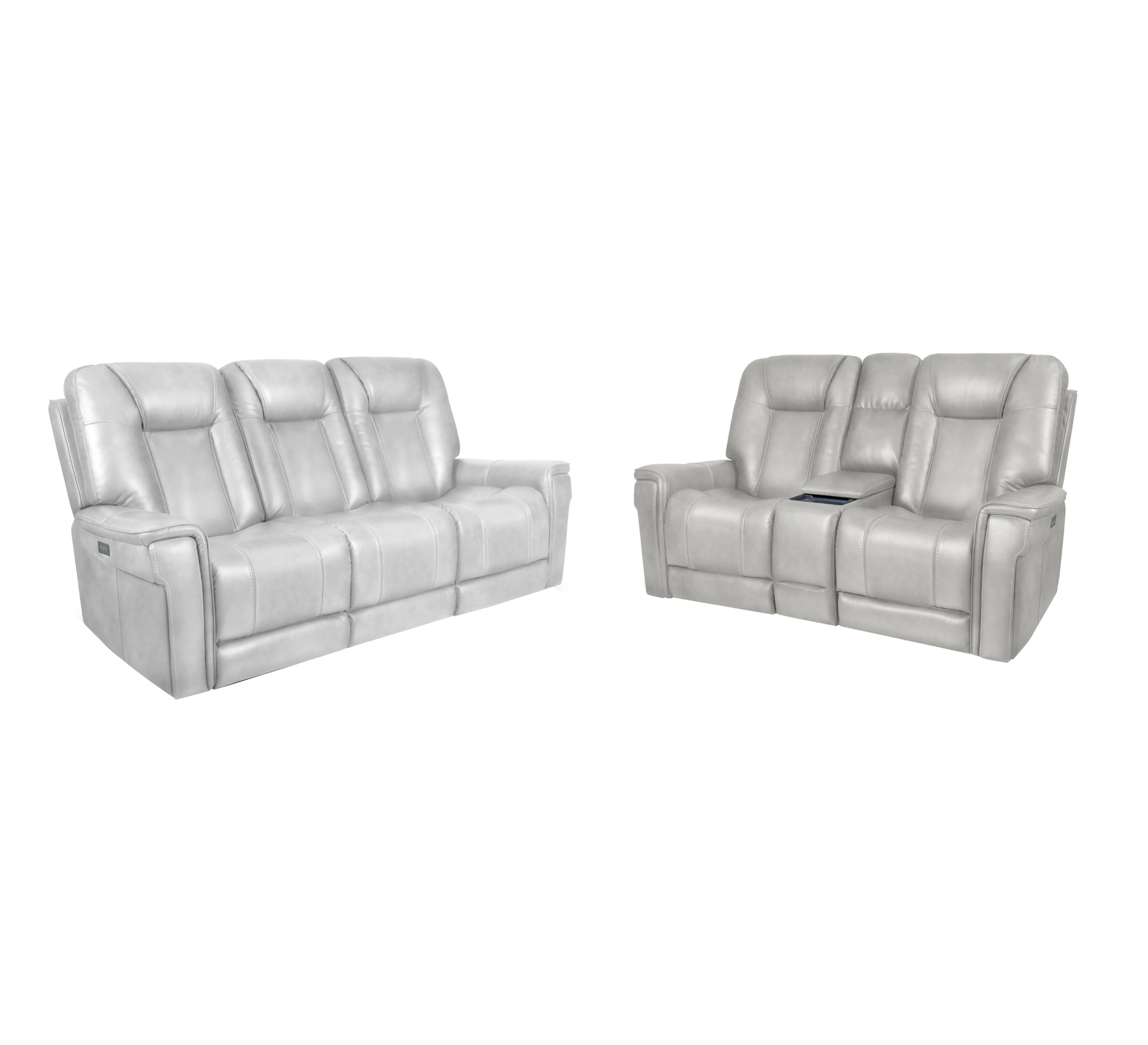 Barcalounger Sanibel Rainer Dove 2pc Power Living Room Set