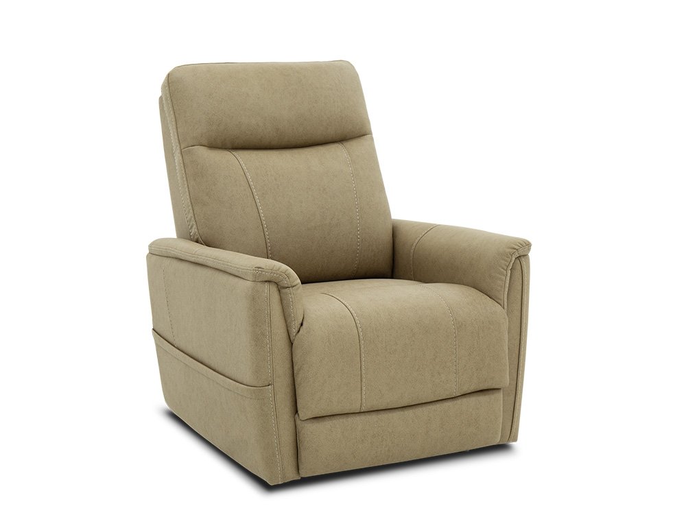 Barcalounger Montclair Jumbo Sand Power Lift Recliner