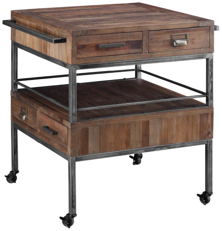 Boraam Swanson Natural Trolley Cart