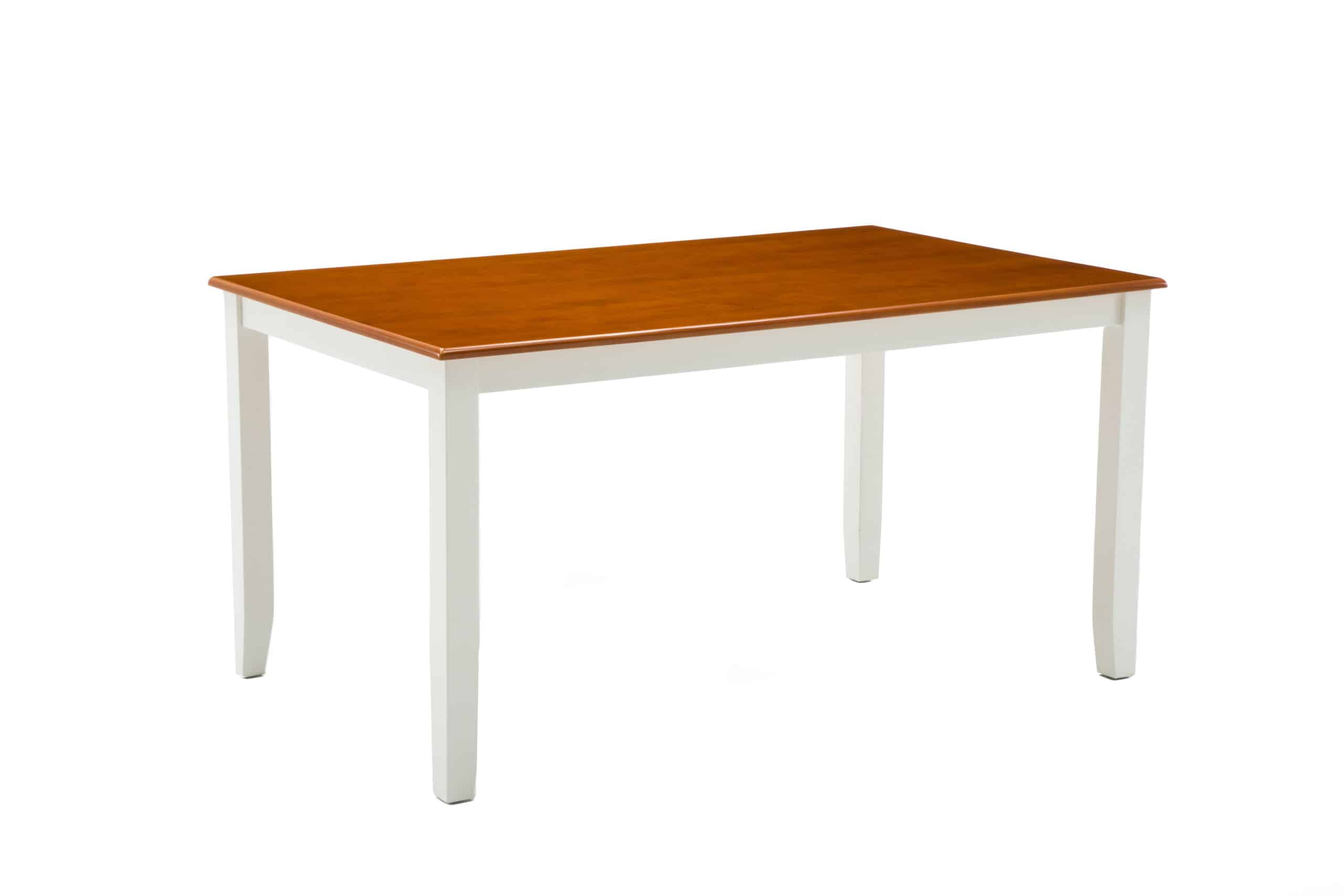 Bloomington Dining Table - Cream/Honey Oak