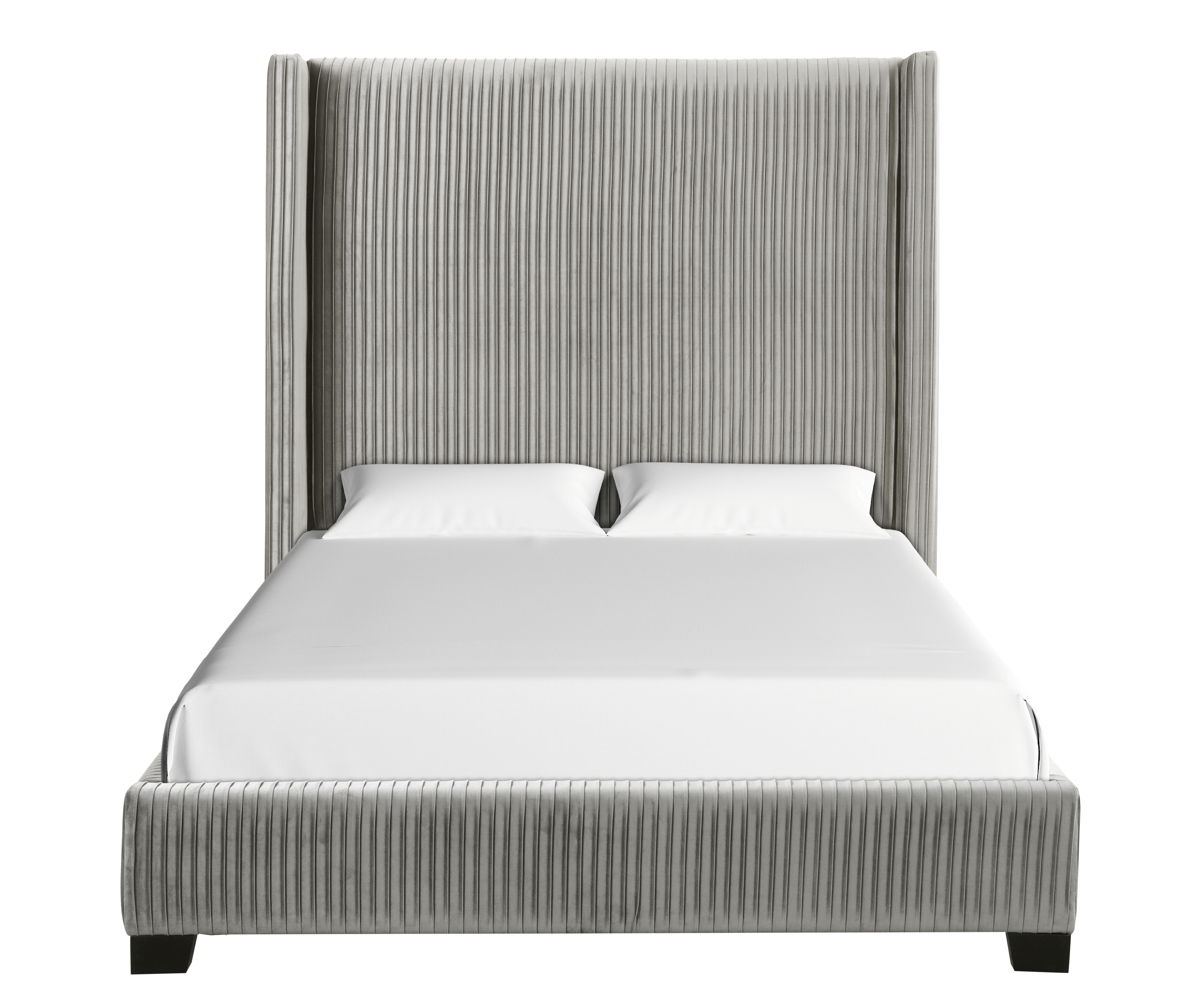 Bernold Living Jennie White Upholstered Queen Bed