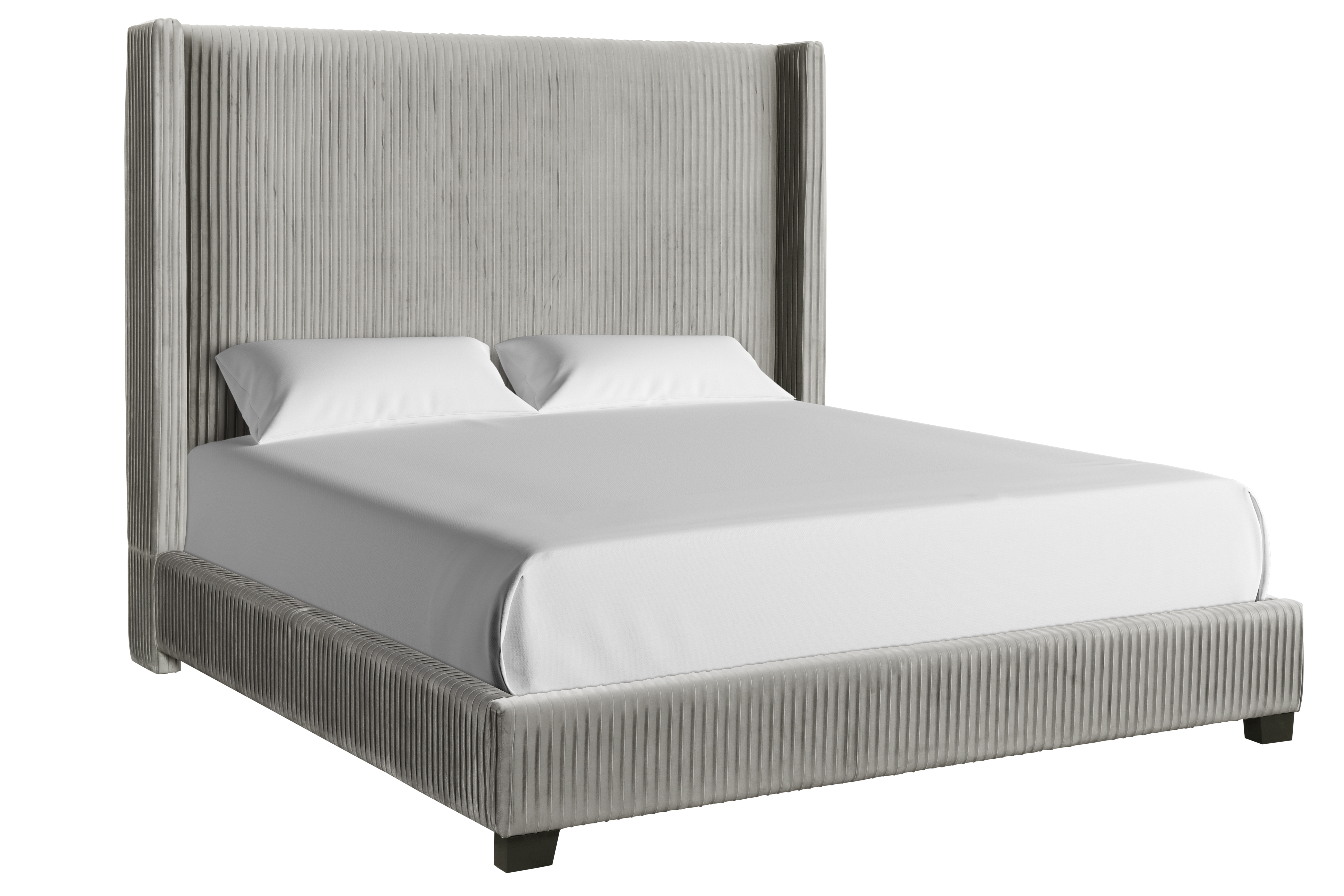 Bernold Living Jennie White Upholstered King Bed