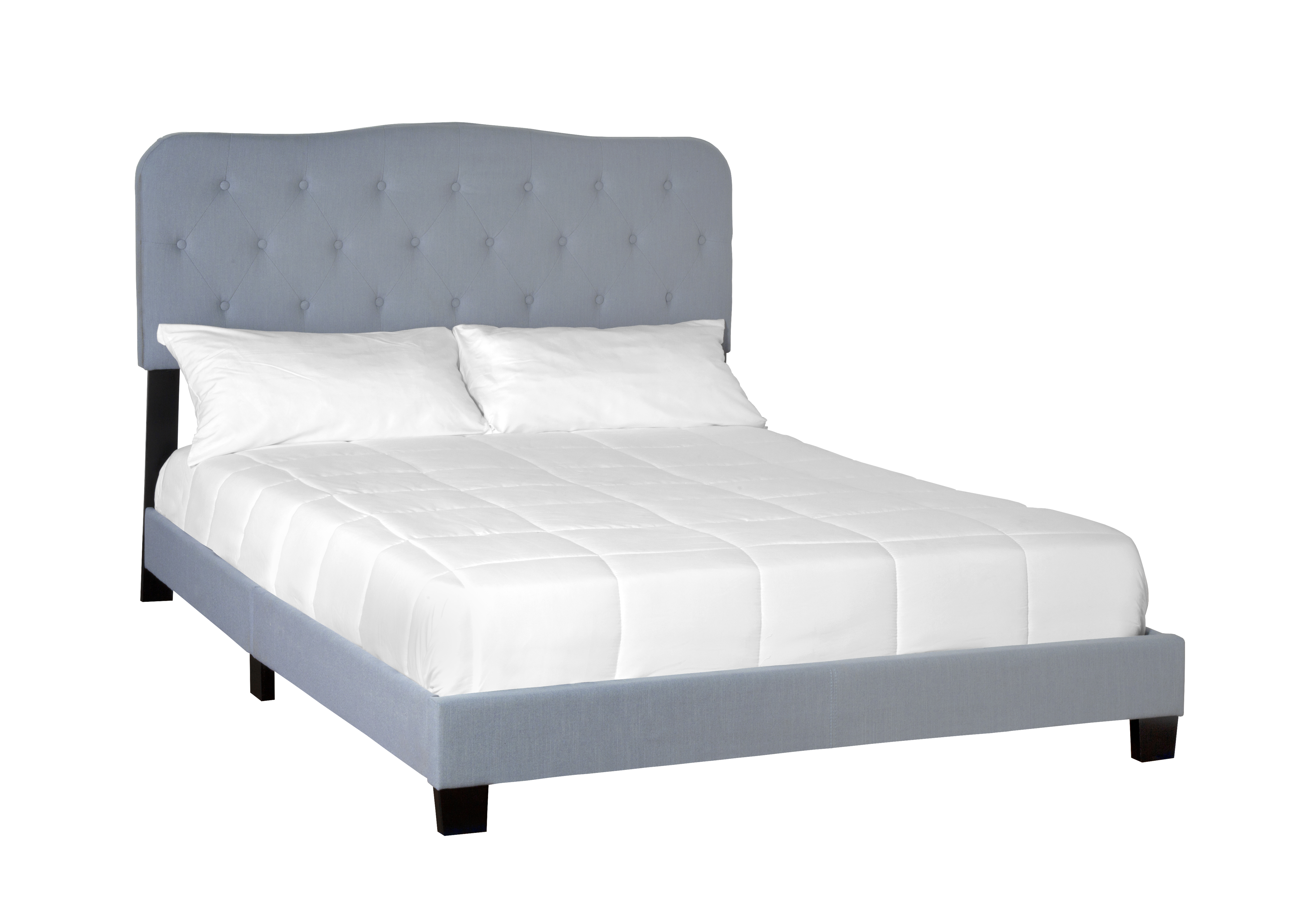 Bernold Living Ariana Light Blue Upholstered Twin Bed