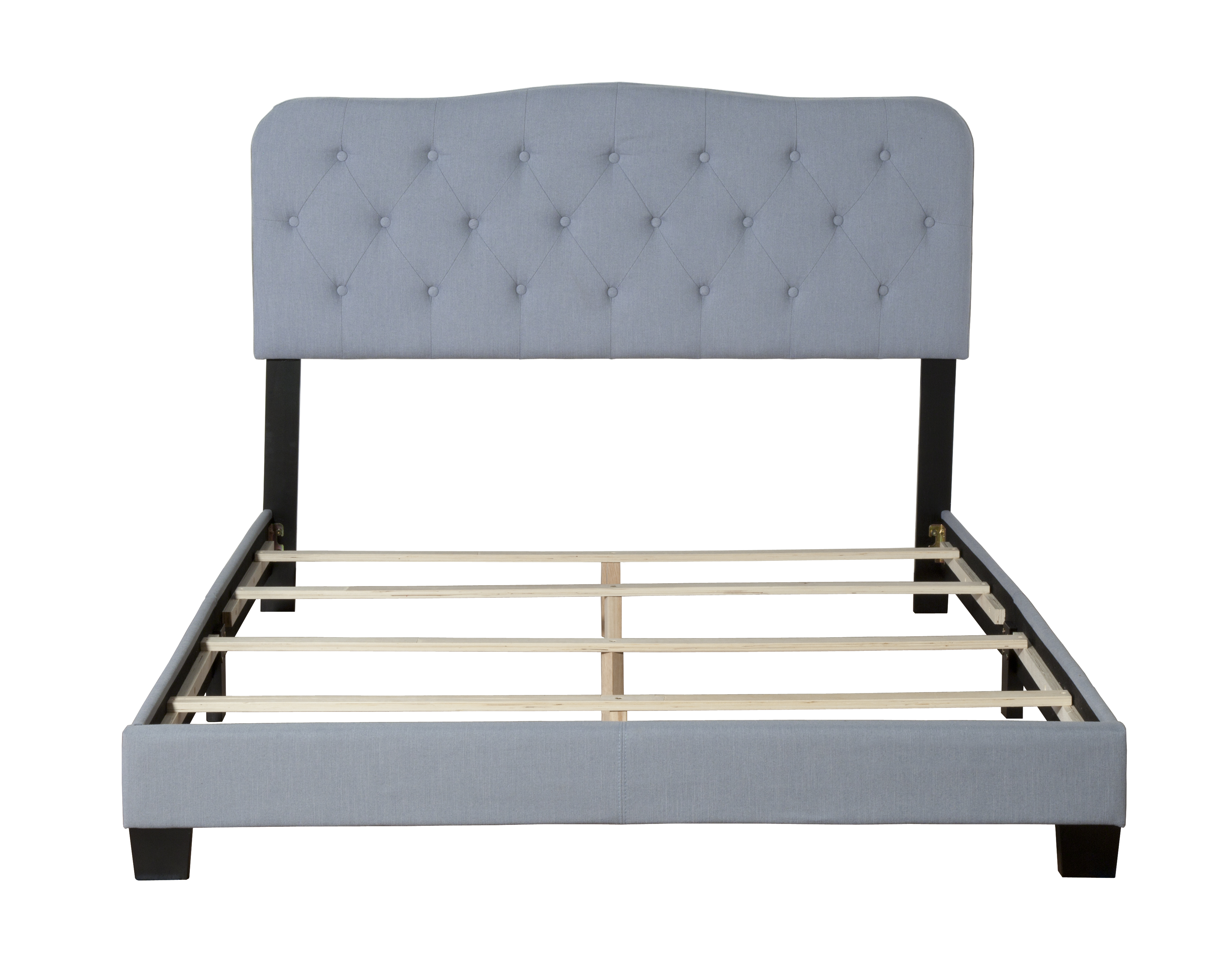Bernold Living Ariana Light Blue Upholstered Queen Bed