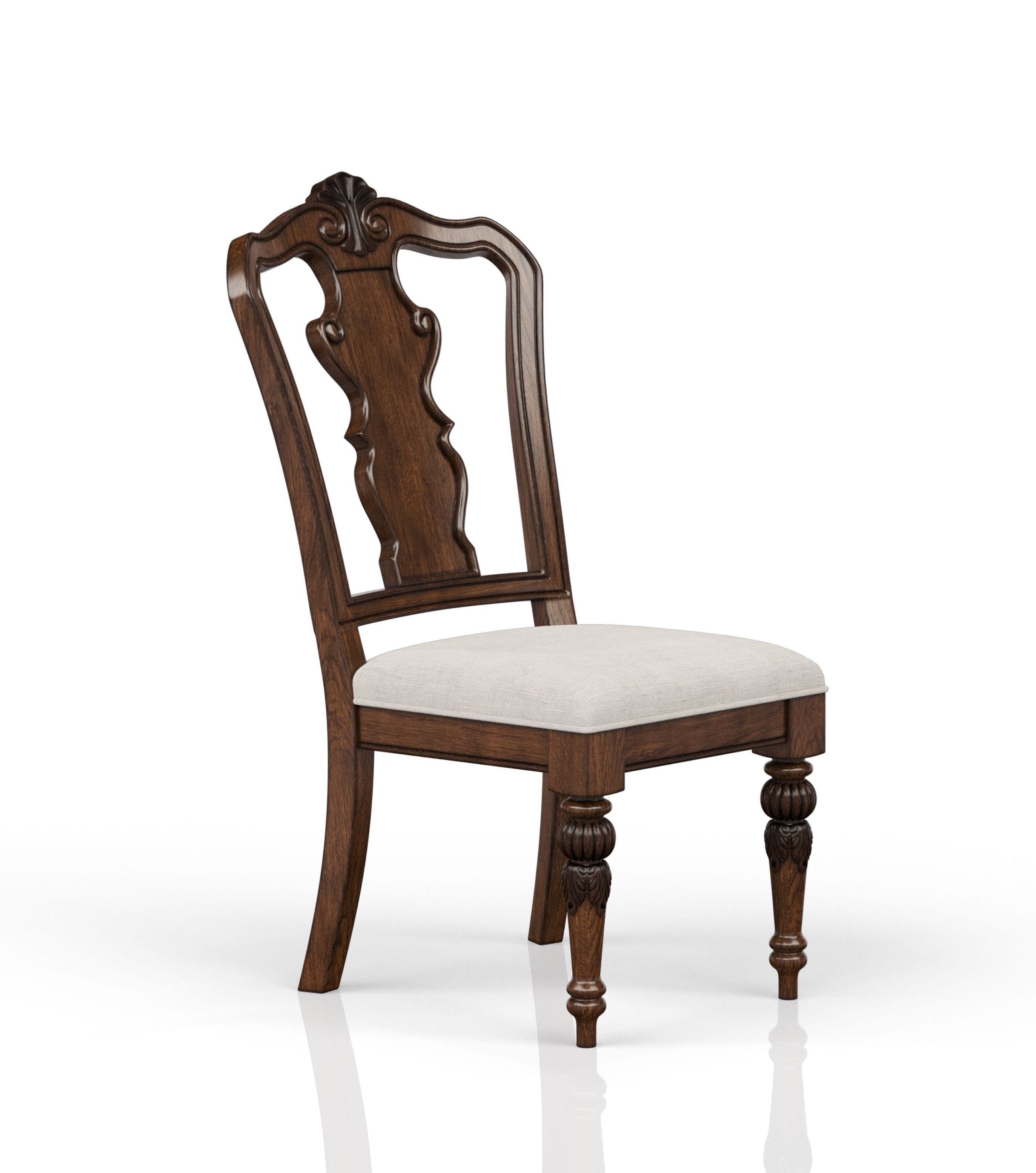 2 Bernold Living Coventry Mahogany Side Chairs