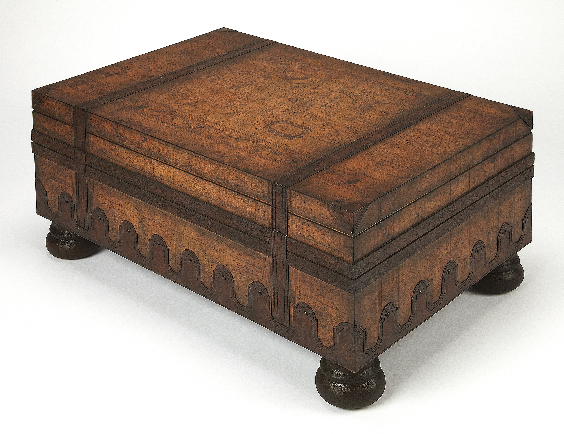 Butler Specialty Heritage Vasco Light Brown Trunk Table