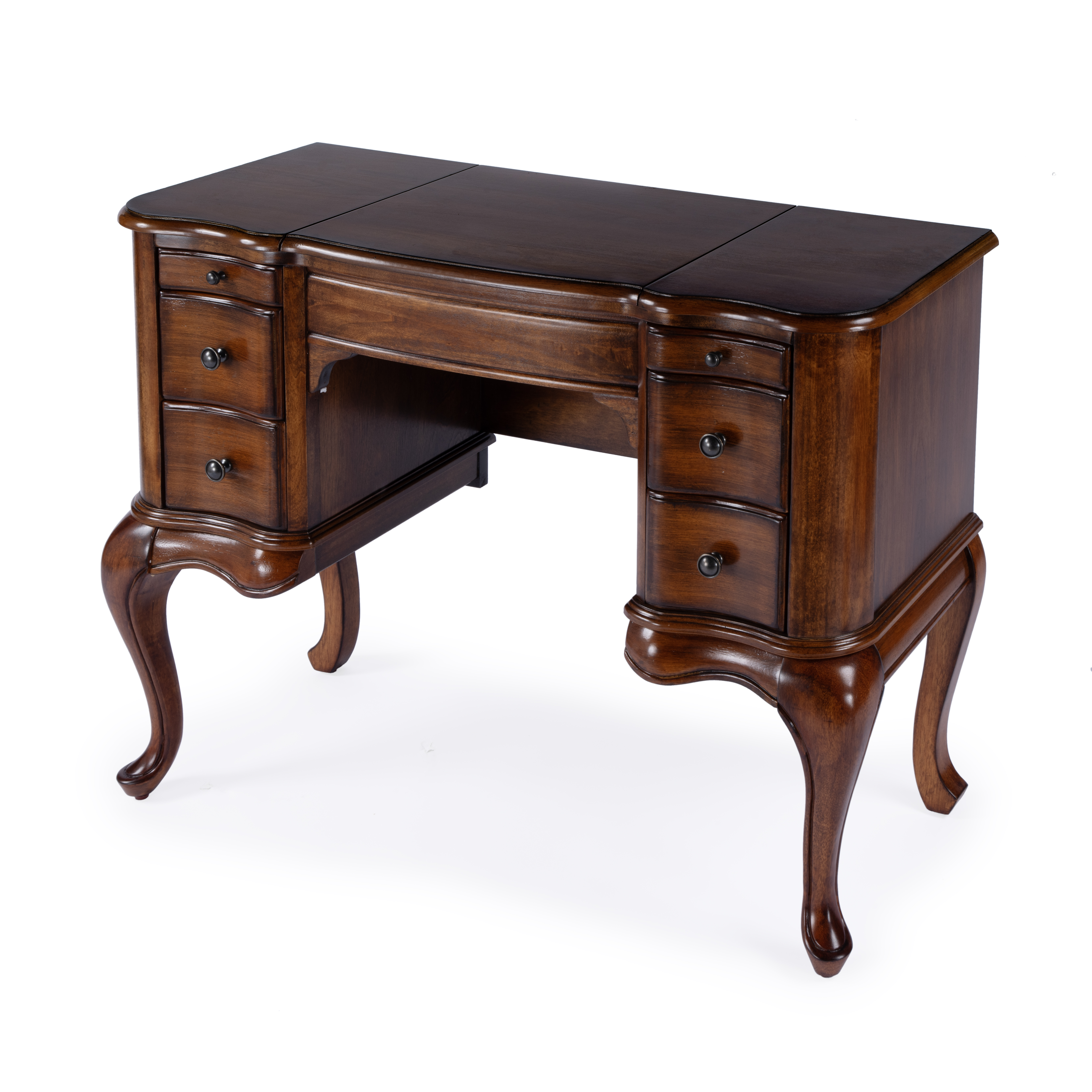 Butler Specialty Heritage Antique Cherry Charlotte Vanity Desk
