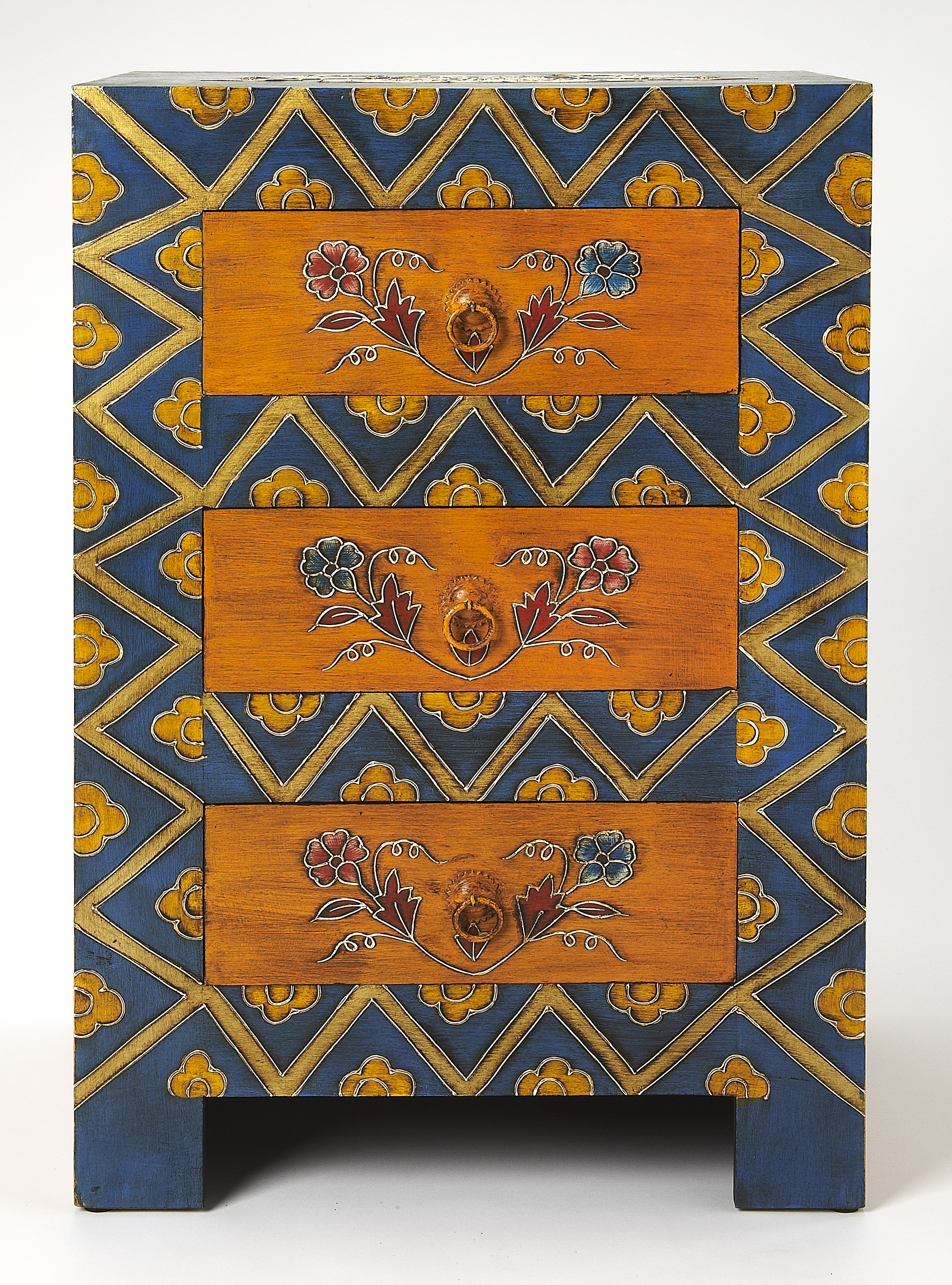 Butler Specialty Artifacts Dharma Hand Painted Accent Chest