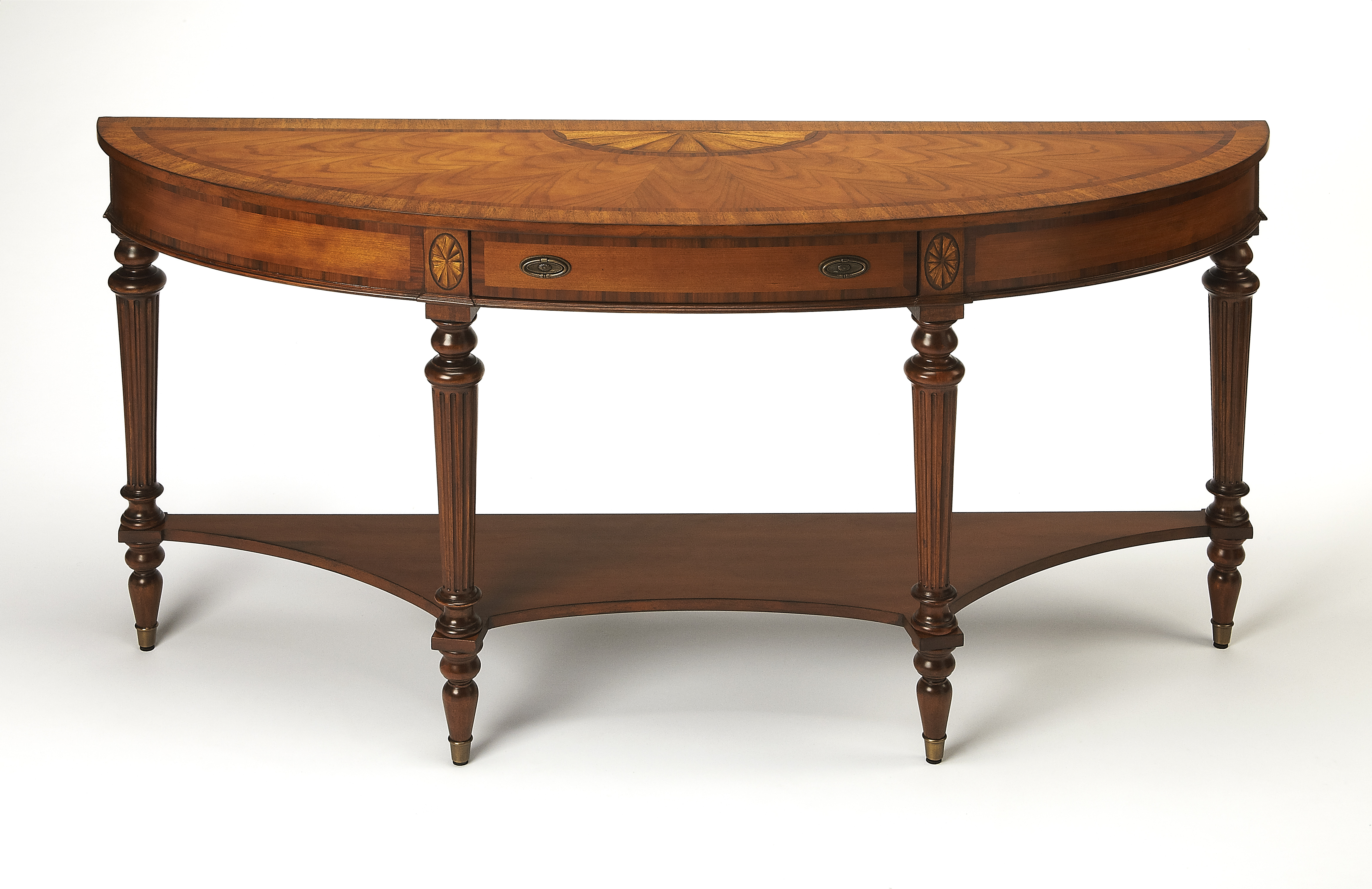 Butler Specialty Connoisseurs Latham Medium Brown Console Table