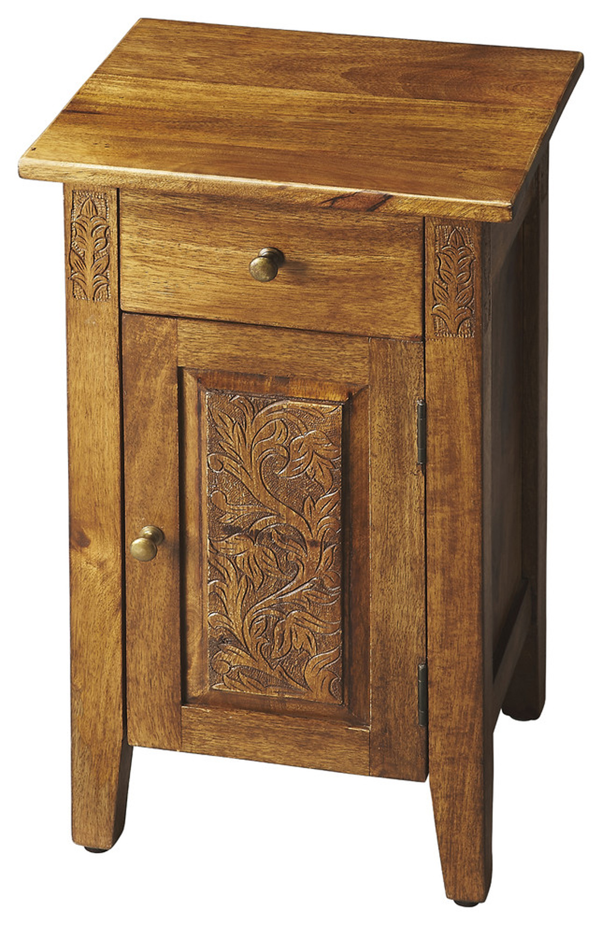 Butler Specialty Artifacts Wester Light Brown Cabinet
