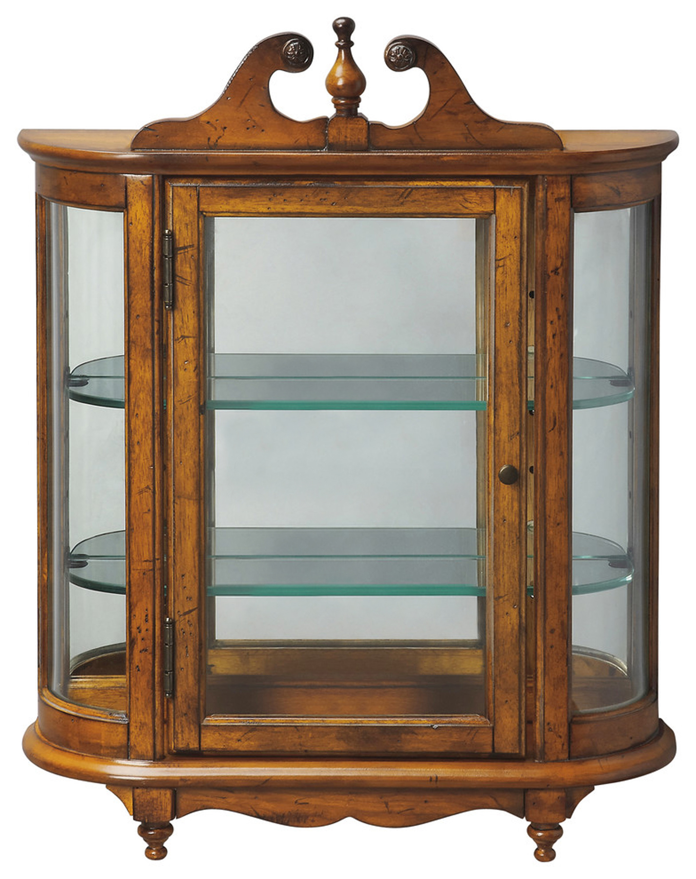 Butler Specialty Heritage Melinda Medium Brown Wall Curio