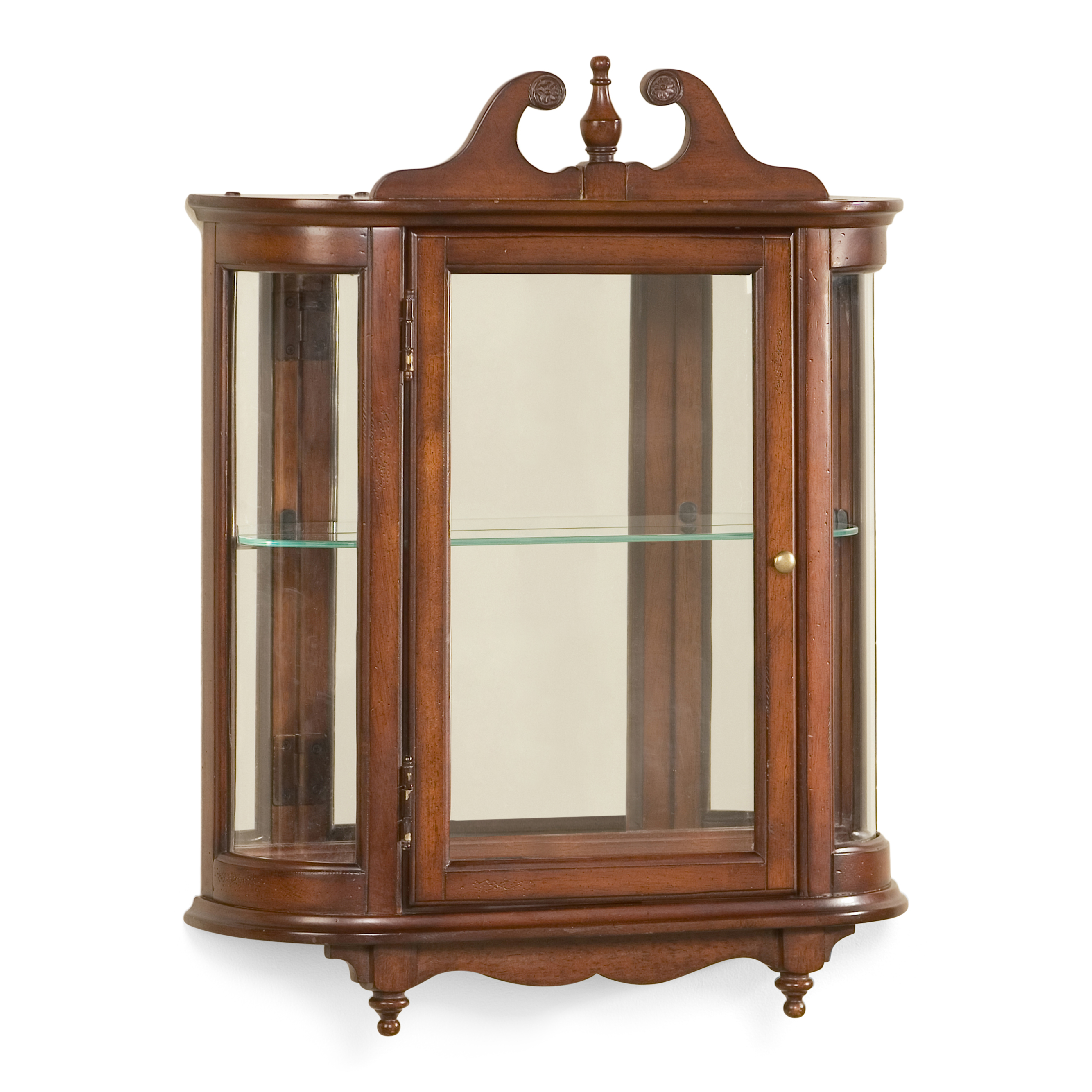 Butler Specialty Heritage Melinda Dark Brown Wall Curio