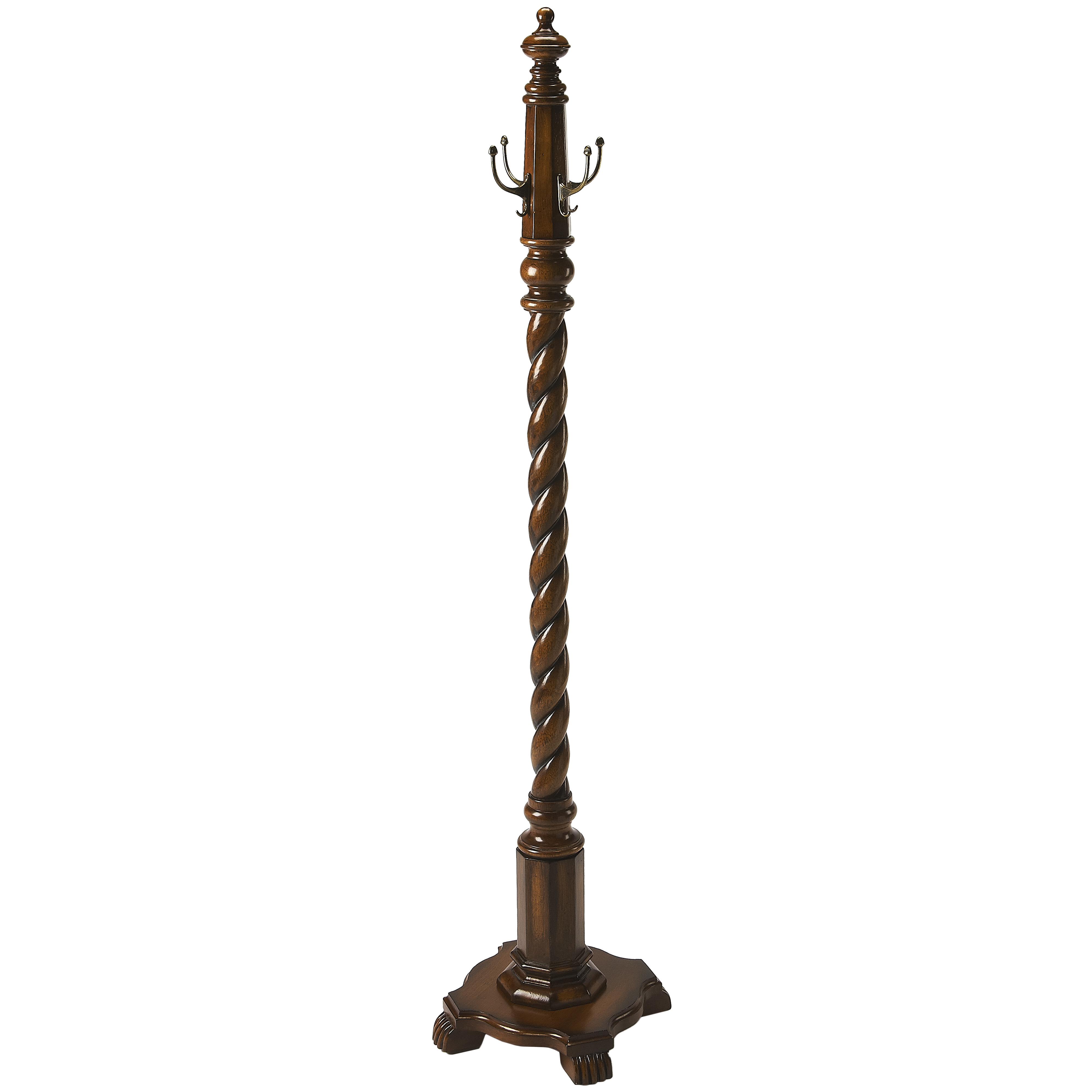 Butler Specialty Joshua Dark Brown Costumer