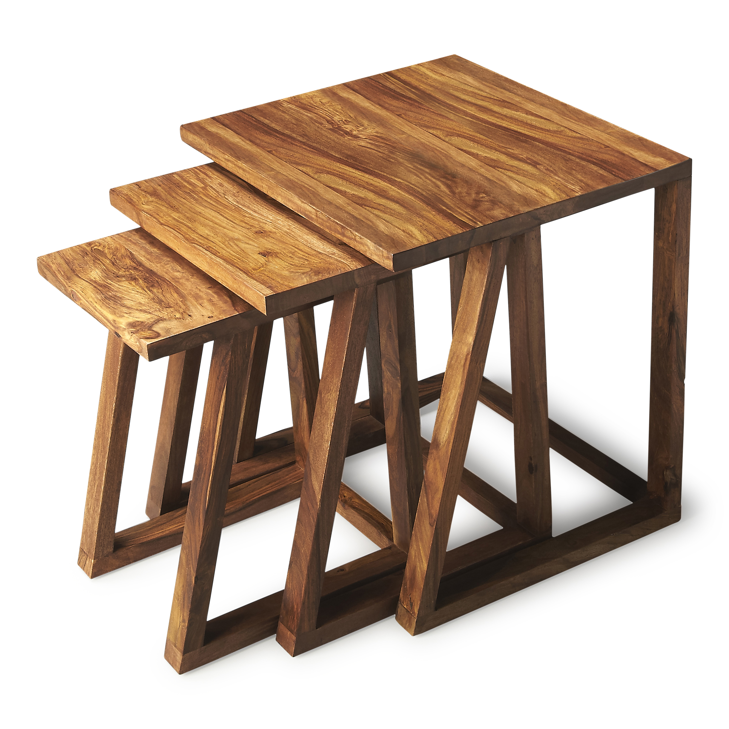 Butler Specialty Mira Light Brown Nesting Tables