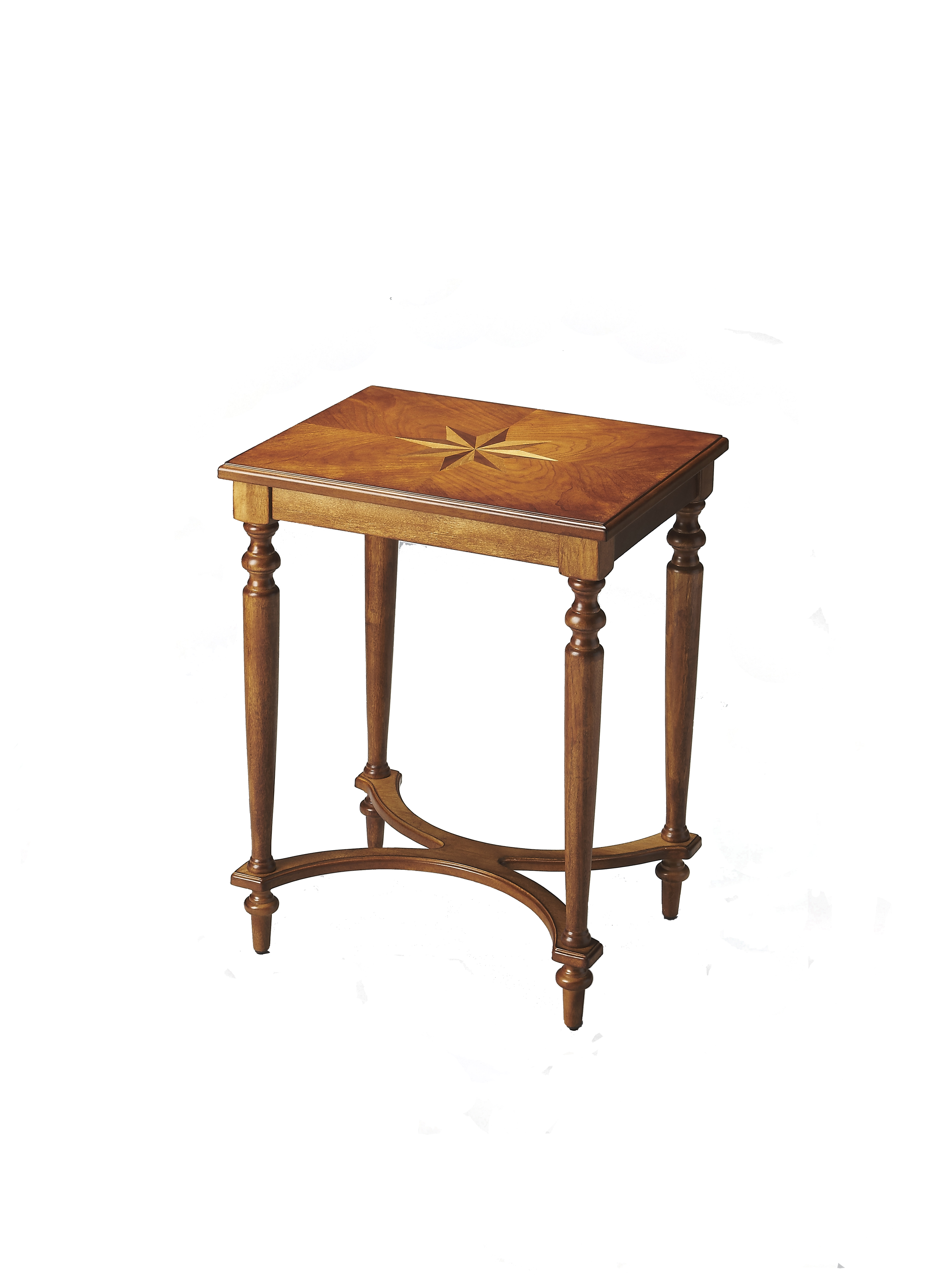 Butler Specialty Tyler Medium Brown 18 Inch Rectangular Side Table