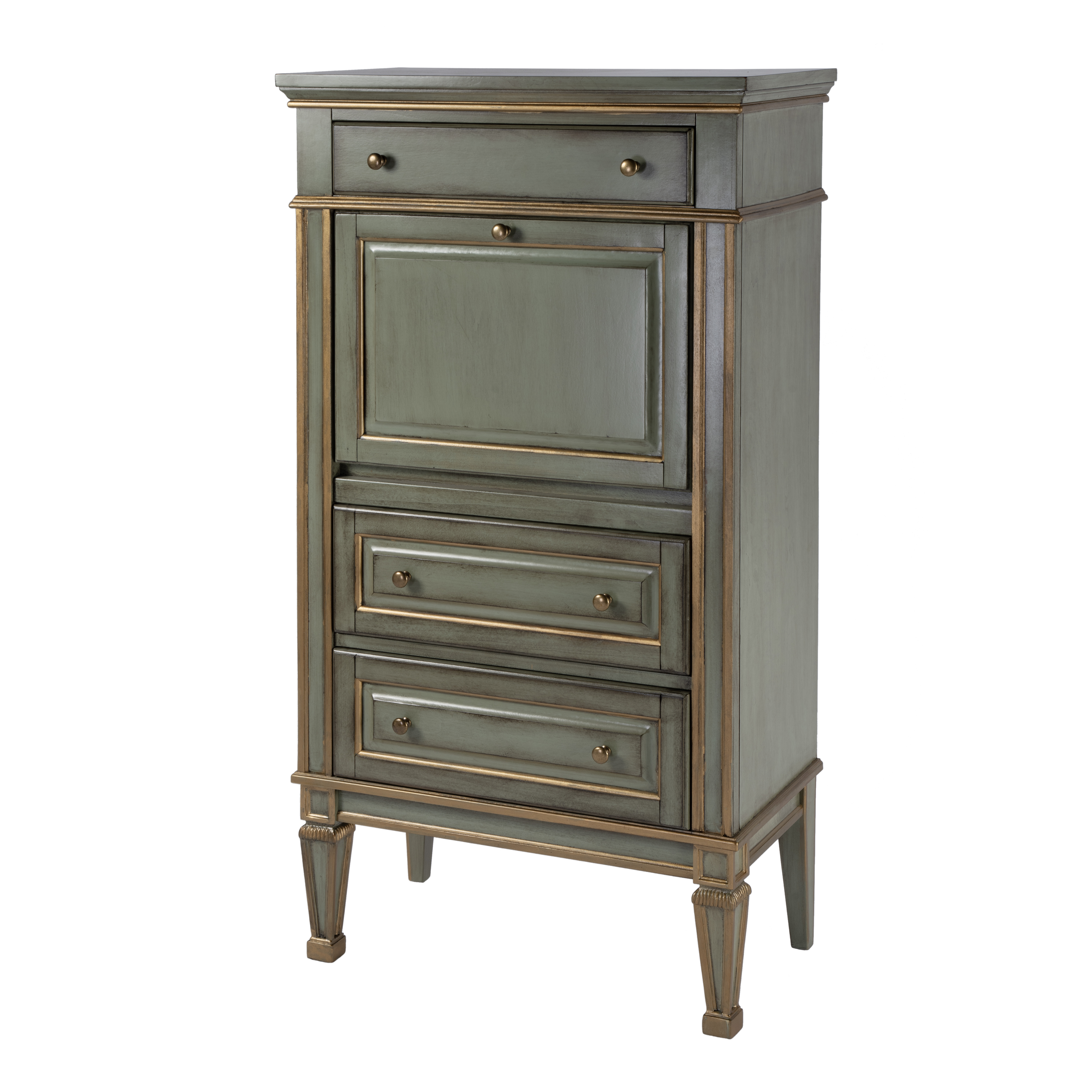Butler Specialty Wordsworth Pastel Green Secretary