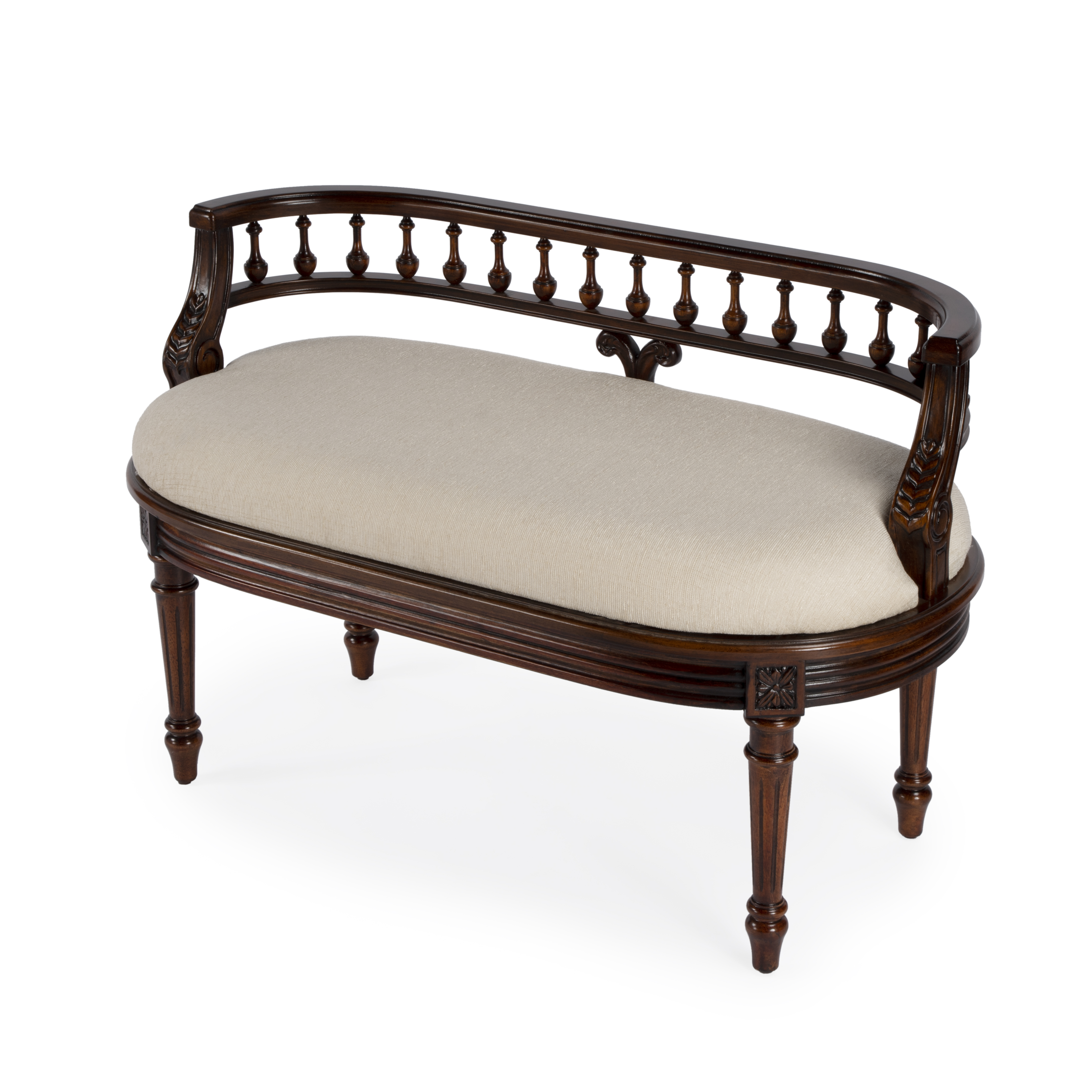 Butler Specialty Hathaway Dark Brown Cherry 37 Inch Bench