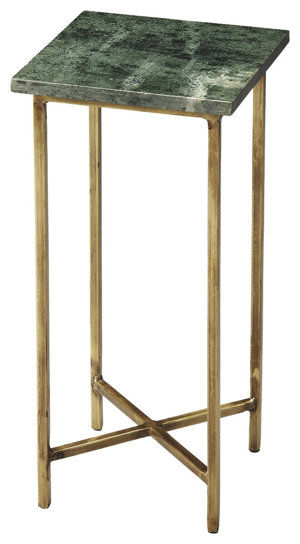 Butler Specialty Versilia Green Marble Scatter Side Table